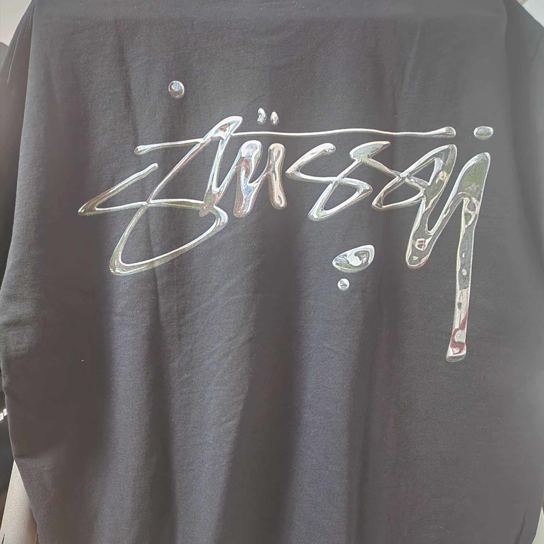 Stussy Mercury T-Shirt Black 착용 스타일