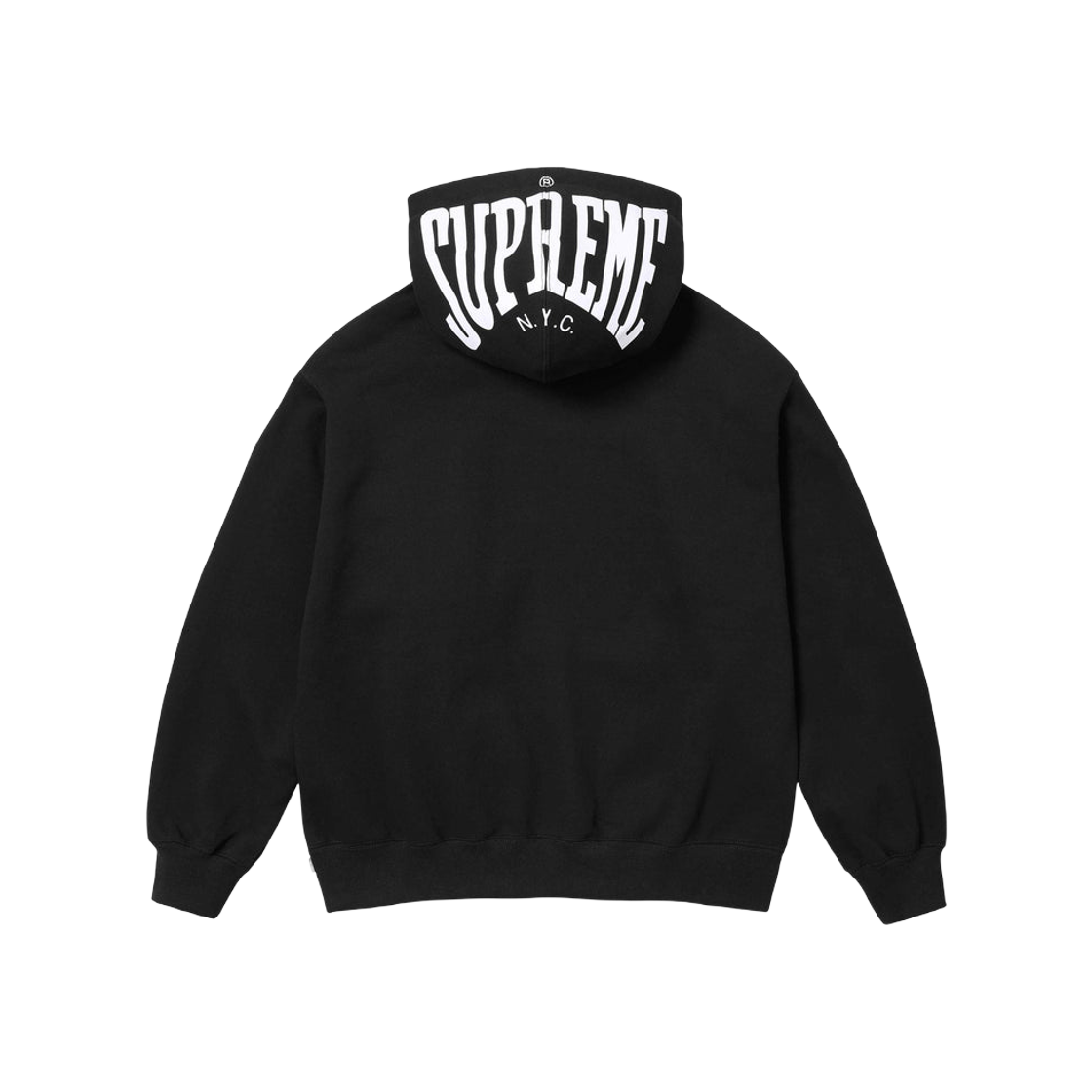 Supreme Warm Up Hooded Sweatshirt Black - 24SS 상세 이미지 2