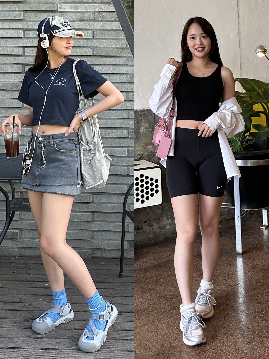 Fila Peito Sandal Grey, Balenciaga Le Cagole XS Shoulder Bag Pink 착용 스타일 - 2