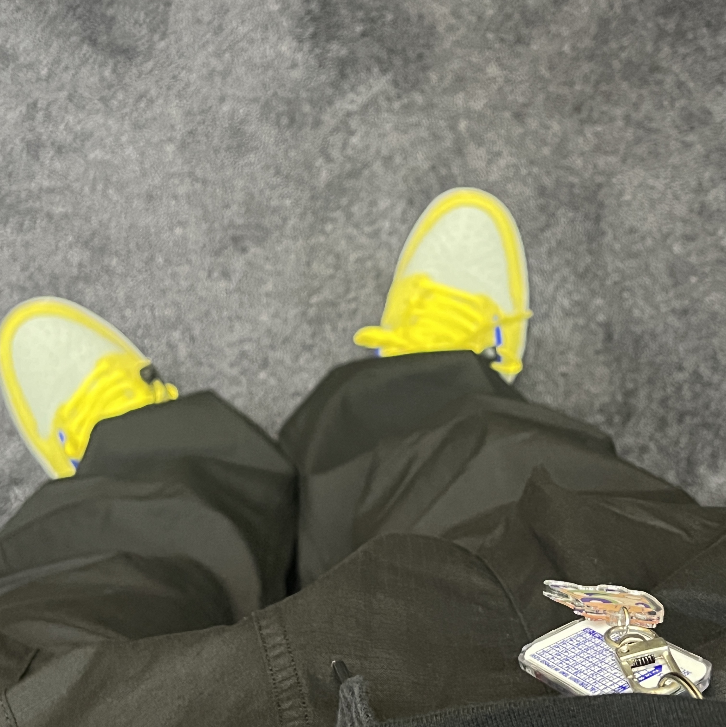 (W) Jordan 1 x Travis Scott Retro Low OG SP Canary 착용 스타일