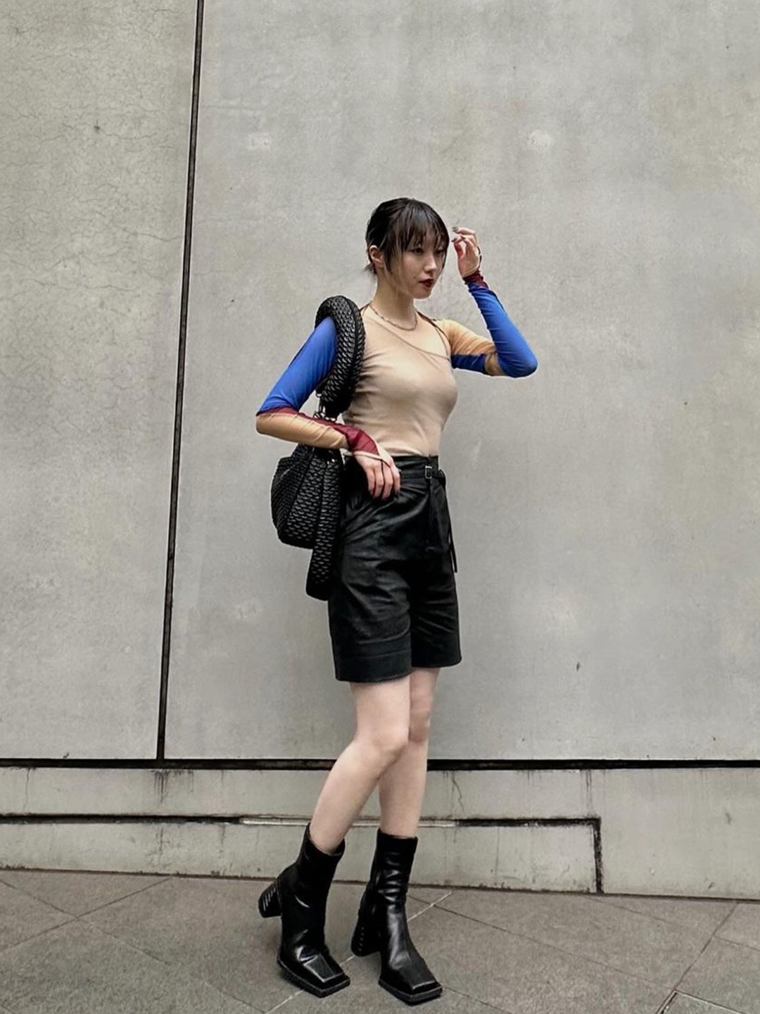 Eytys Lexi Extra Virgin, Eytys Yves Porcelain 착용 스타일 - 3