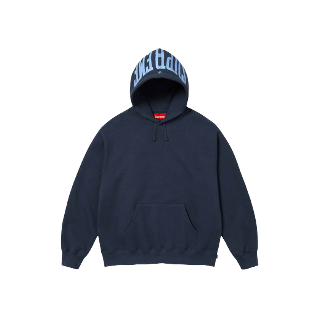 Supreme Warm Up Hooded Sweatshirt Navy - 24SS 상세 이미지 1