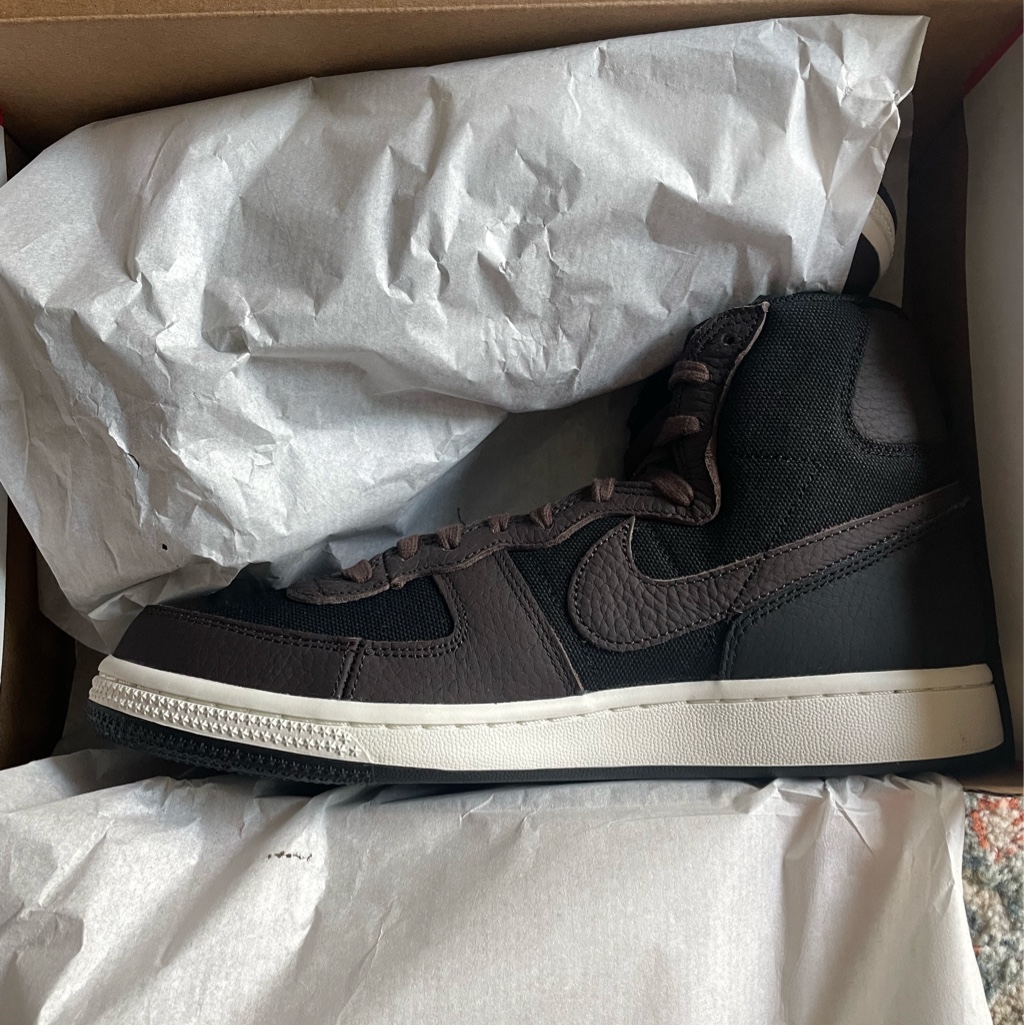 Nike Terminator High SE Velvet Brown 착용 스타일 - 4