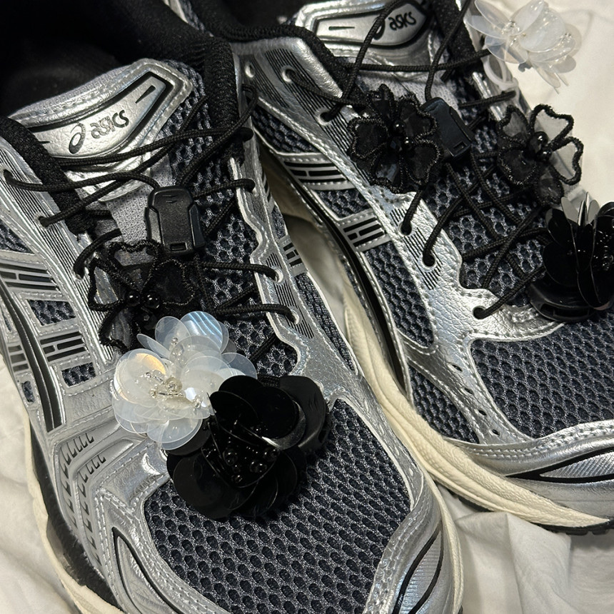 Asics Unlimited Gel-Kayano 14 Carrier Grey Black 착용 스타일 - 4