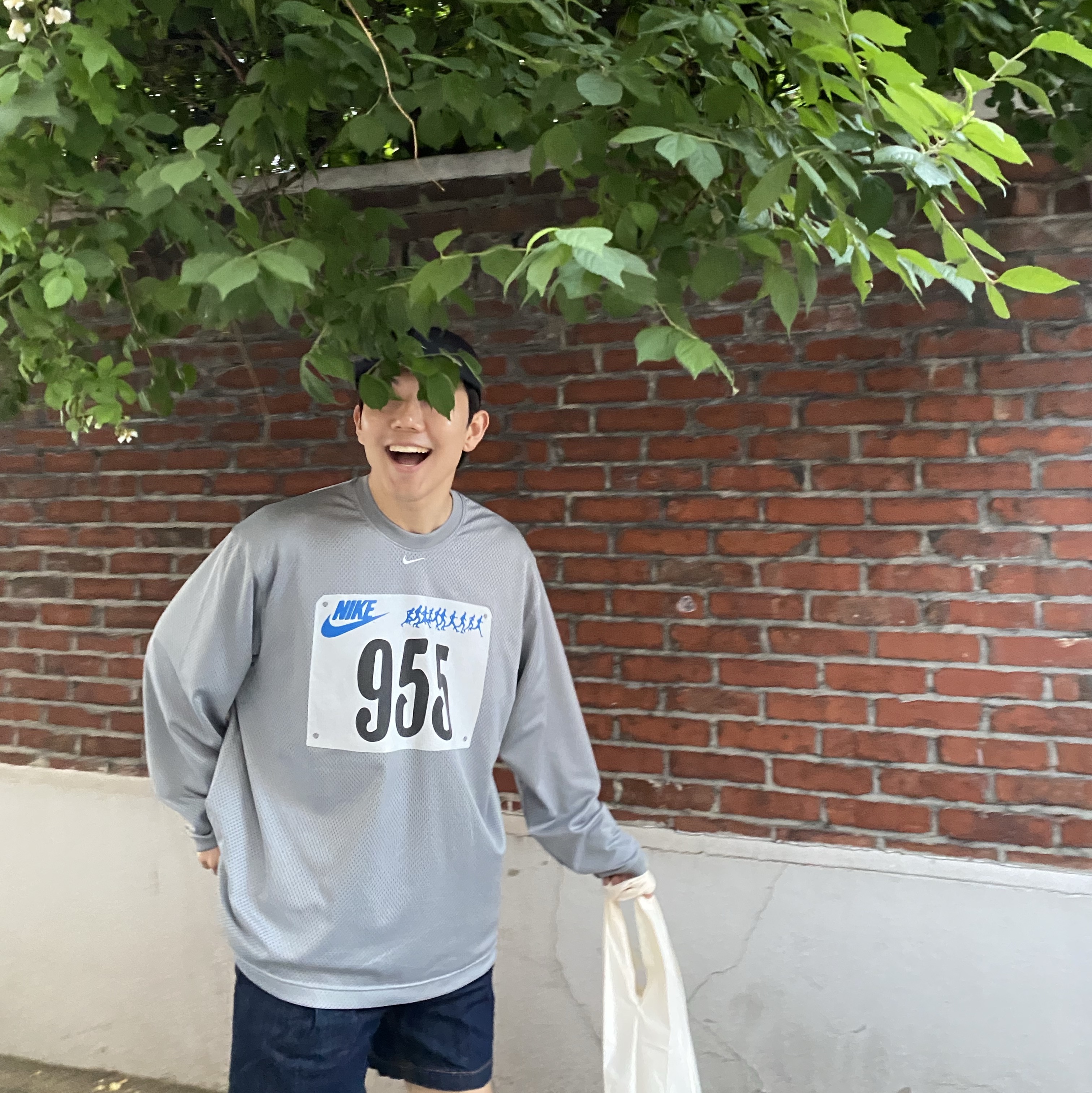Nike x Cactus Plant Flea Market L/S Jersey Grey - US/EU 착용 스타일