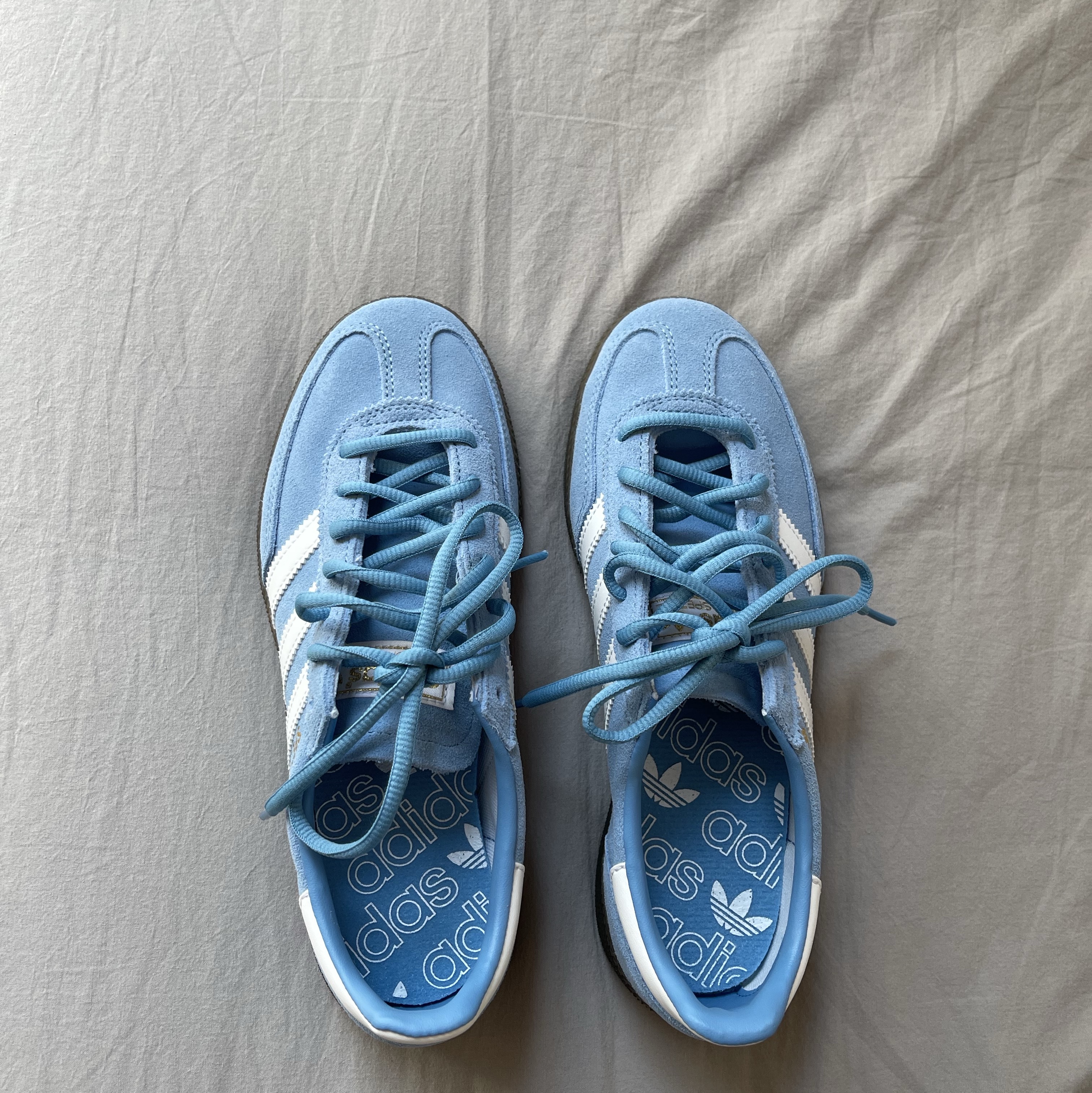Adidas Spezial Handball Light Blue 착용 스타일 - 3