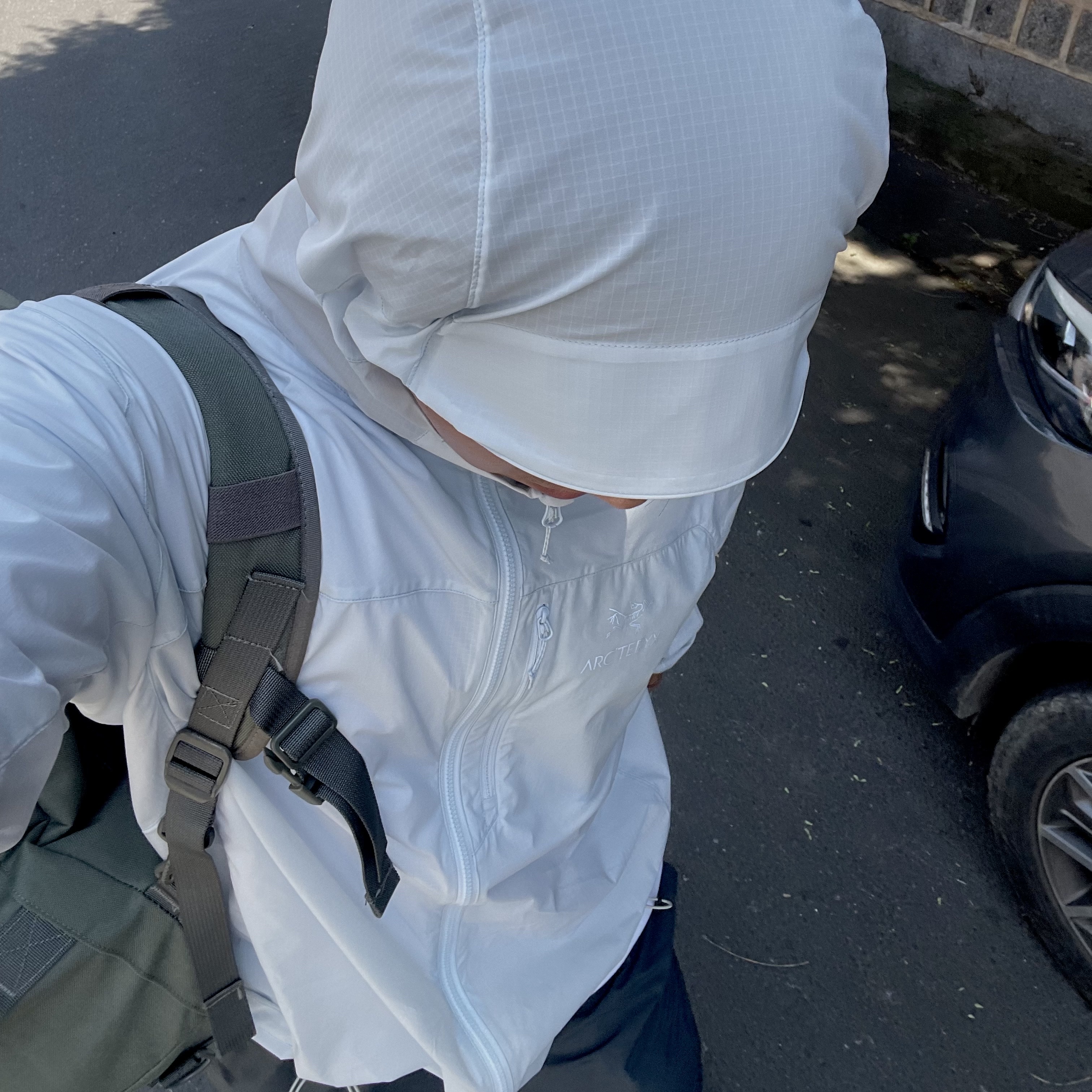 Arc'teryx Squamish Hoody Daybreak 착용 스타일