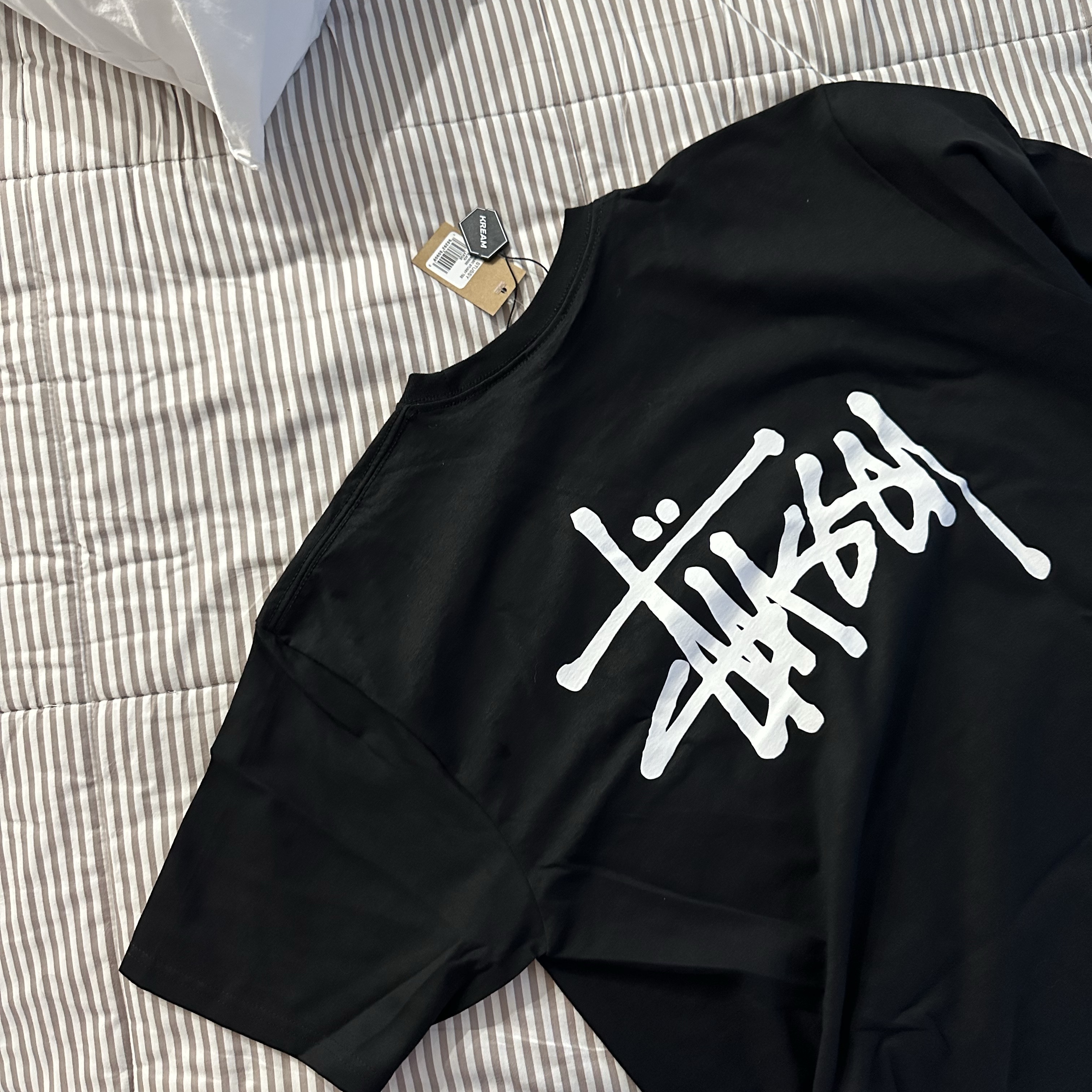 Stussy Basic Stussy T-Shirt Black 2024, 2025 착용 스타일