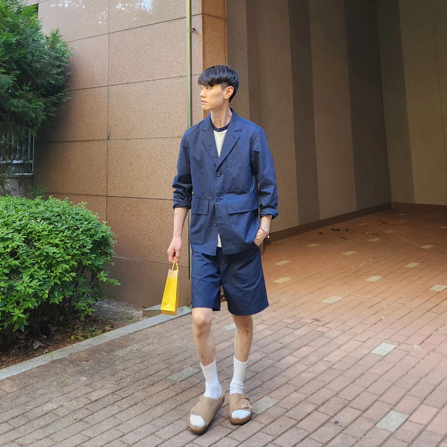 Birkenstock Zurich Soft Footbed Taupe- Regular 착용 스타일