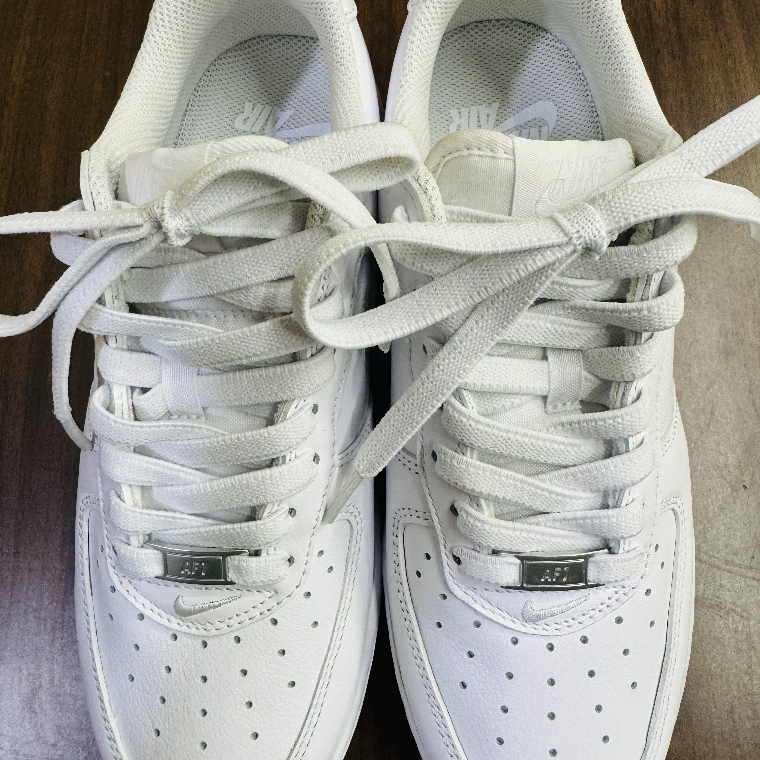 Nike Air Force 1 Low Color of The Month White Jewel 착용 스타일 - 1