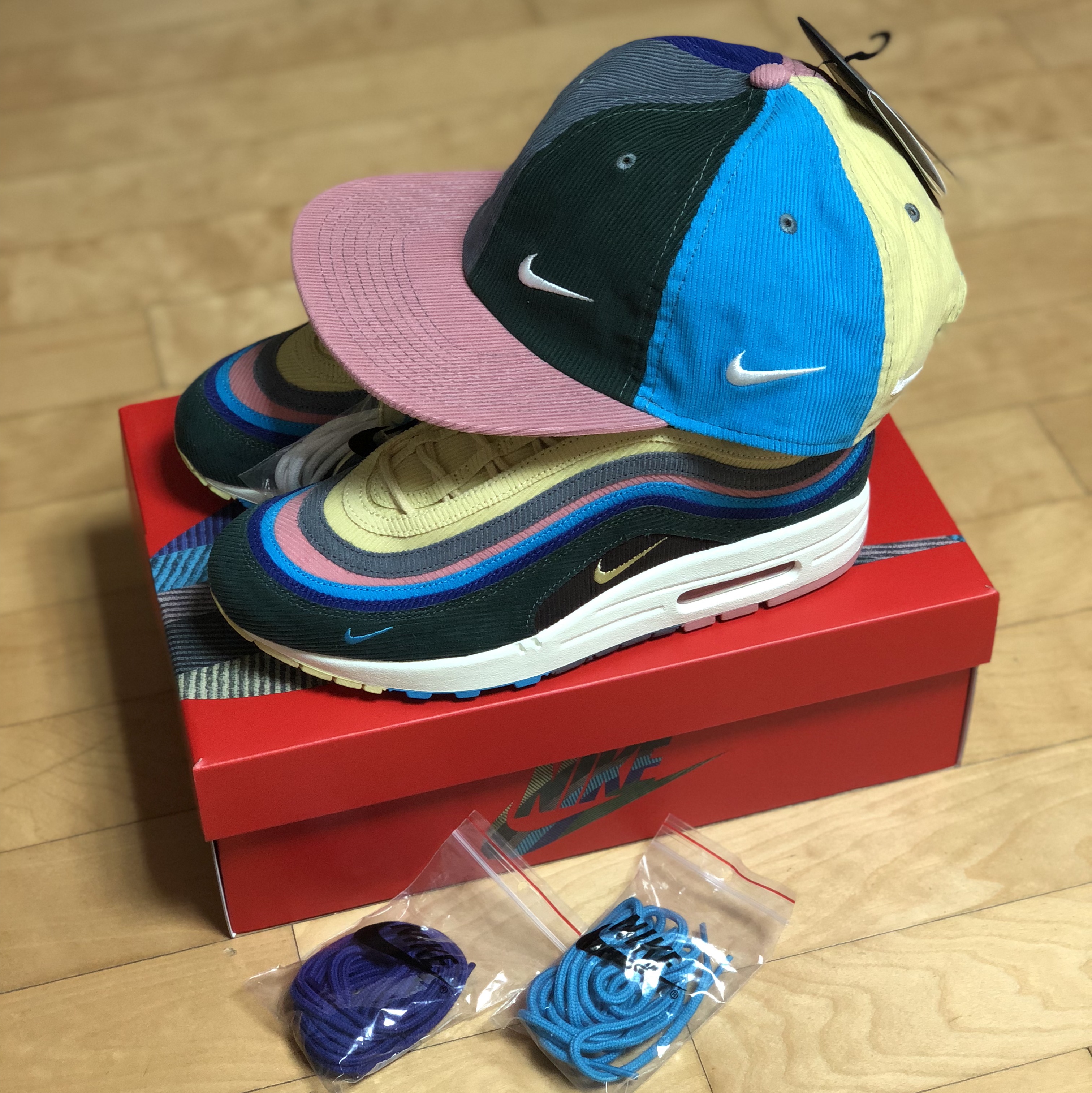 Nike x Sean Wotherspoon Air Max 1/97 착용 스타일