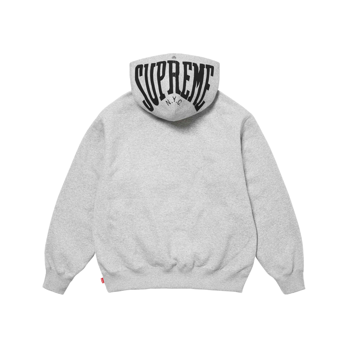 Supreme Warm Up Hooded Sweatshirt Heather Grey - 24SS 상세 이미지 2