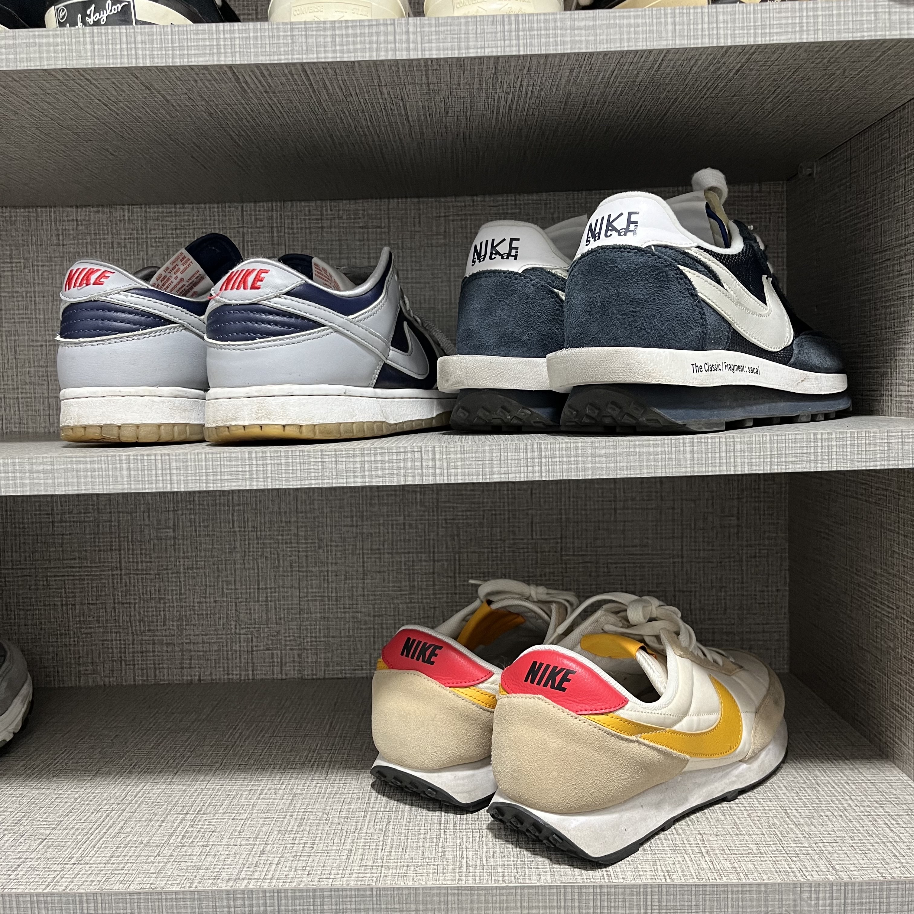 Nike x Off-White Dunk Low The 50 - Lot 19, (W) Jordan 1 x Travis Scott Retro Low OG SP Medium Olive 착용 스타일 - 2