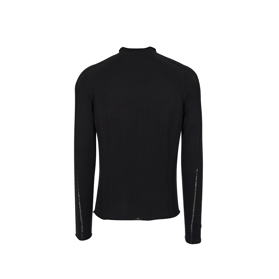 코스트퍼킬로 래글런 슬리브 스칸 니트 블랙(Cost per Kilo Raglan Sleeves Scarn Knit Black) - 2