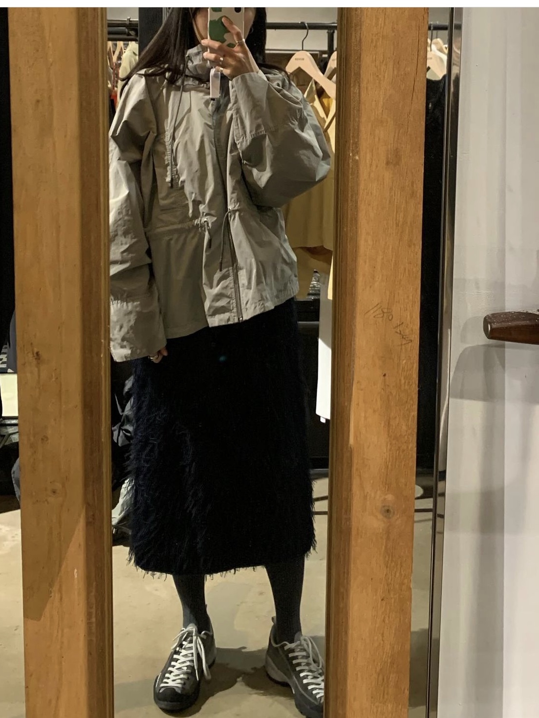 Scarpa Mojito Planet Suede Midgray - 24SS 착용 스타일 - 1