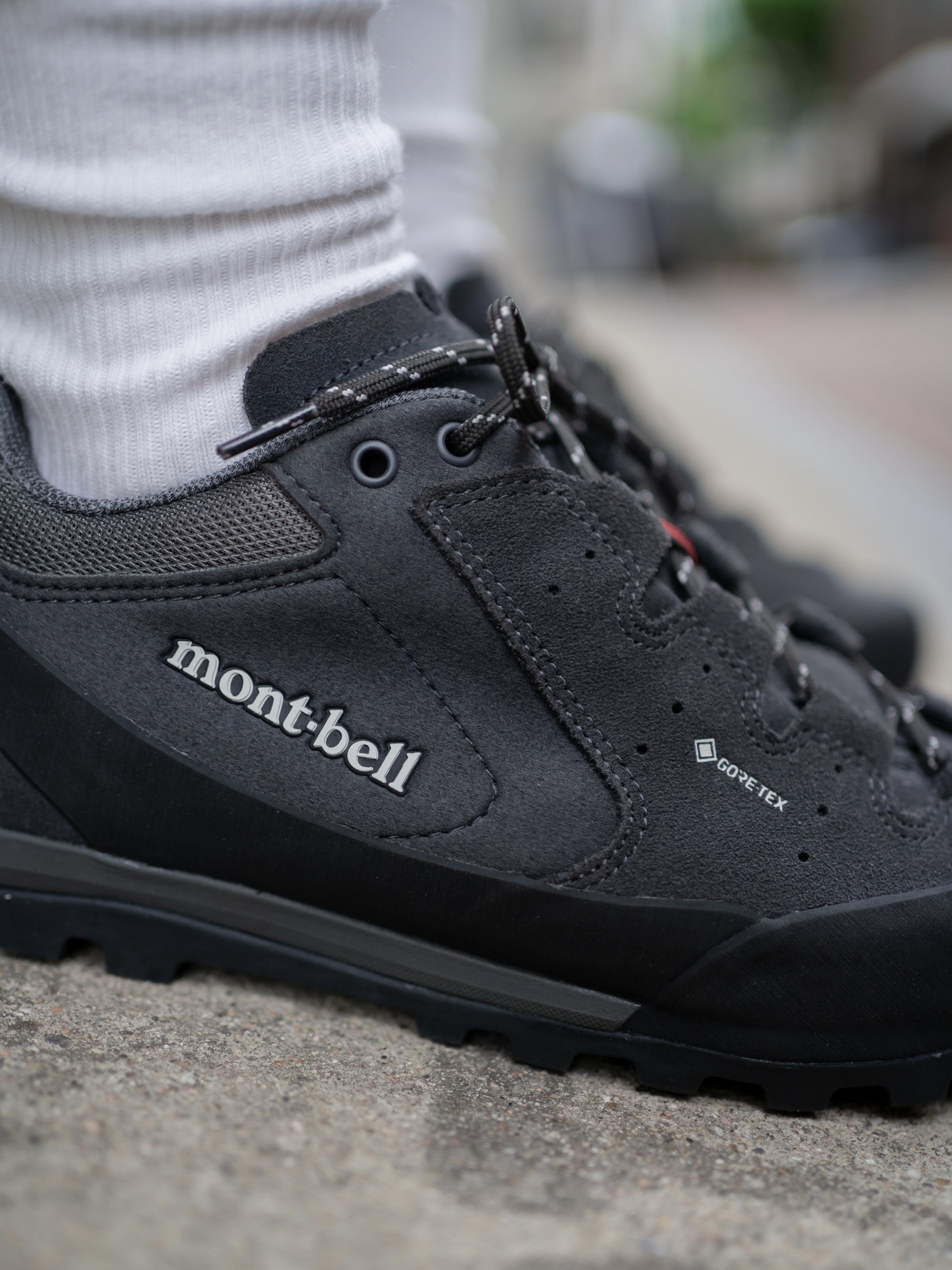Montbell Crag Hopper Leather Gunmetal, Montbell Storm Cruiser Jacket Black 착용 스타일 - 5