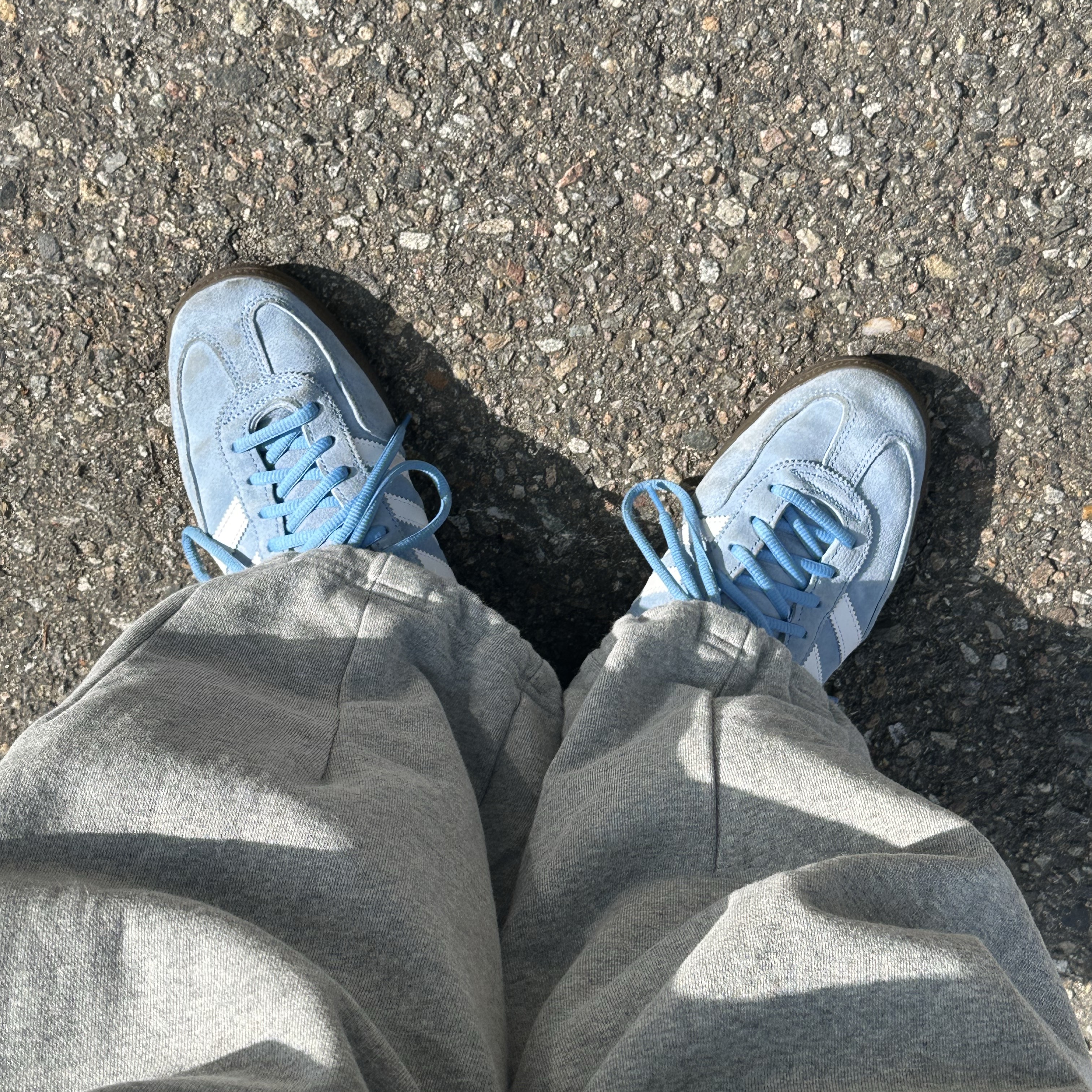 Adidas Spezial Handball Light Blue 착용 스타일