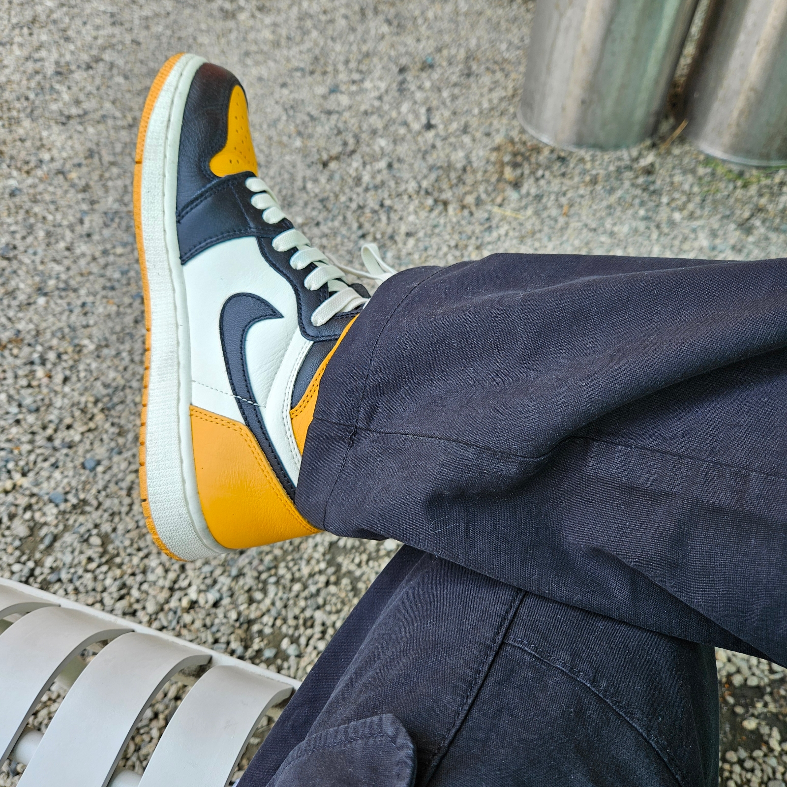 Jordan 1 Retro High OG Taxi 착용 스타일