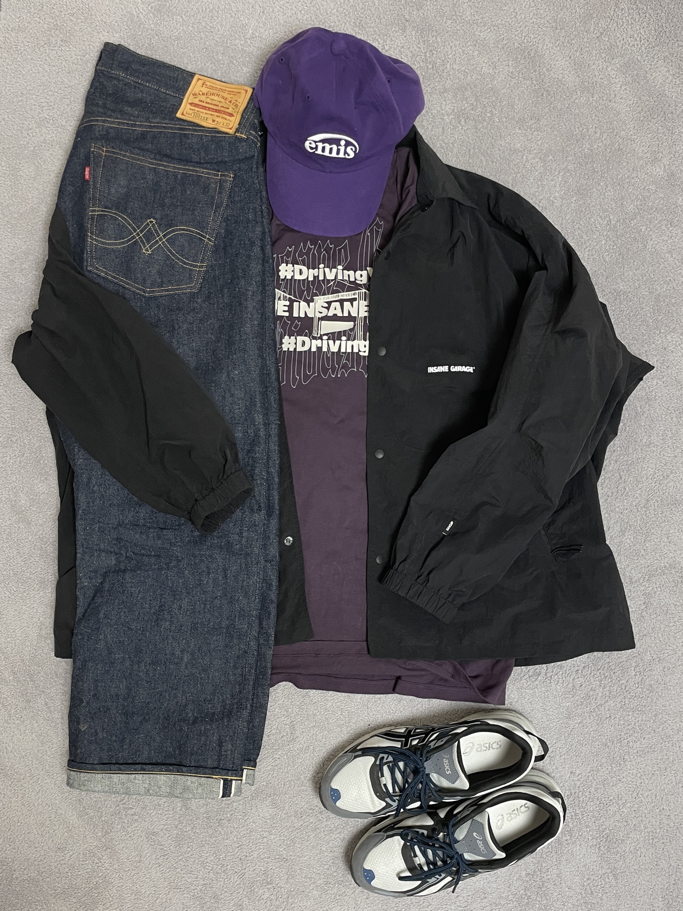 Asics Gel-Venture 6 Carrier Grey 착용 스타일 - 6