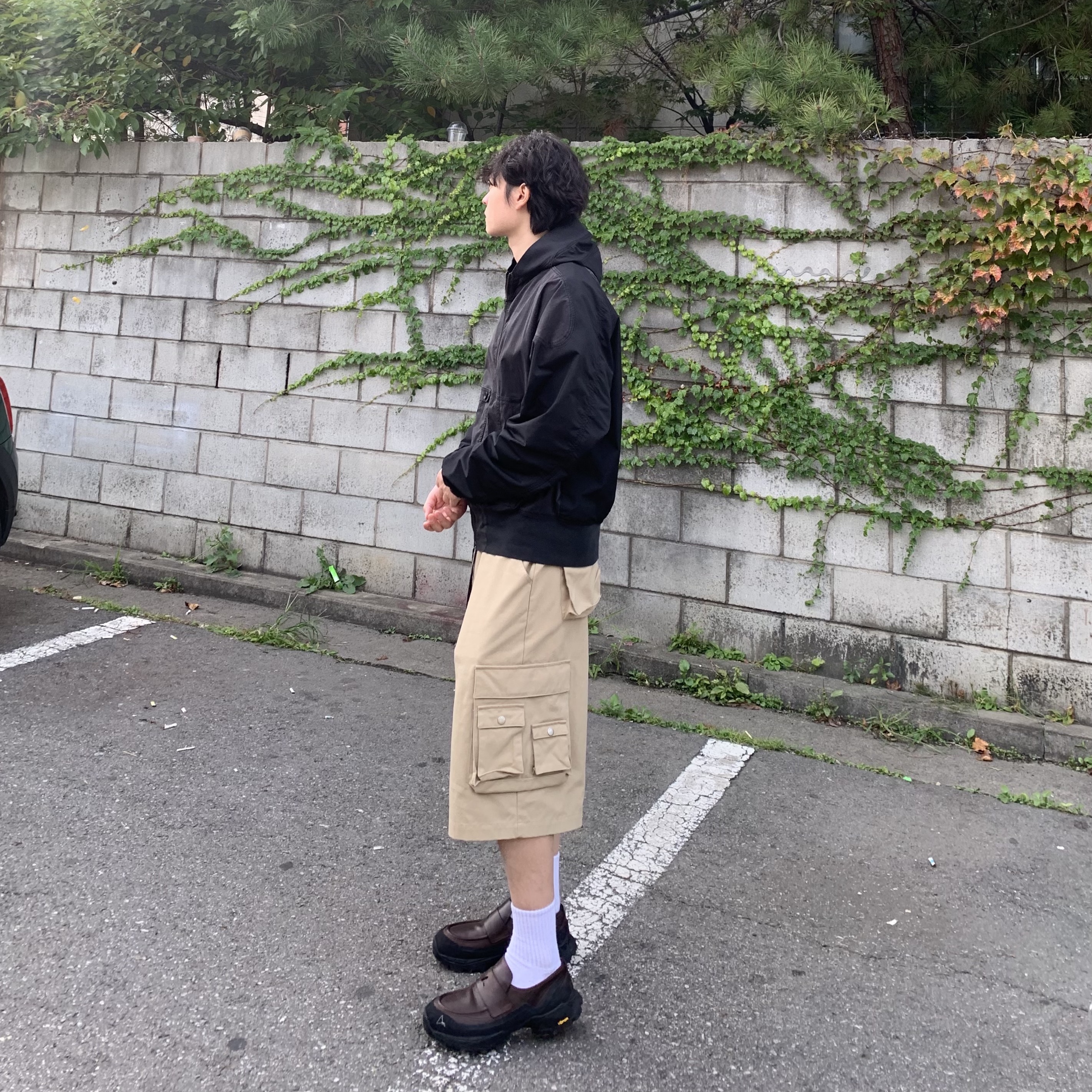 Roa Hiking Loafer Brown 착용 스타일 - 4