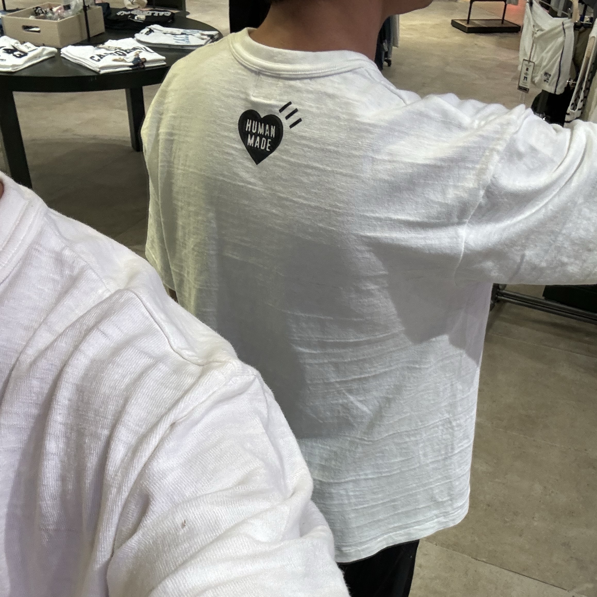 Human Made Graphic T-Shirt White 착용 스타일 - 2