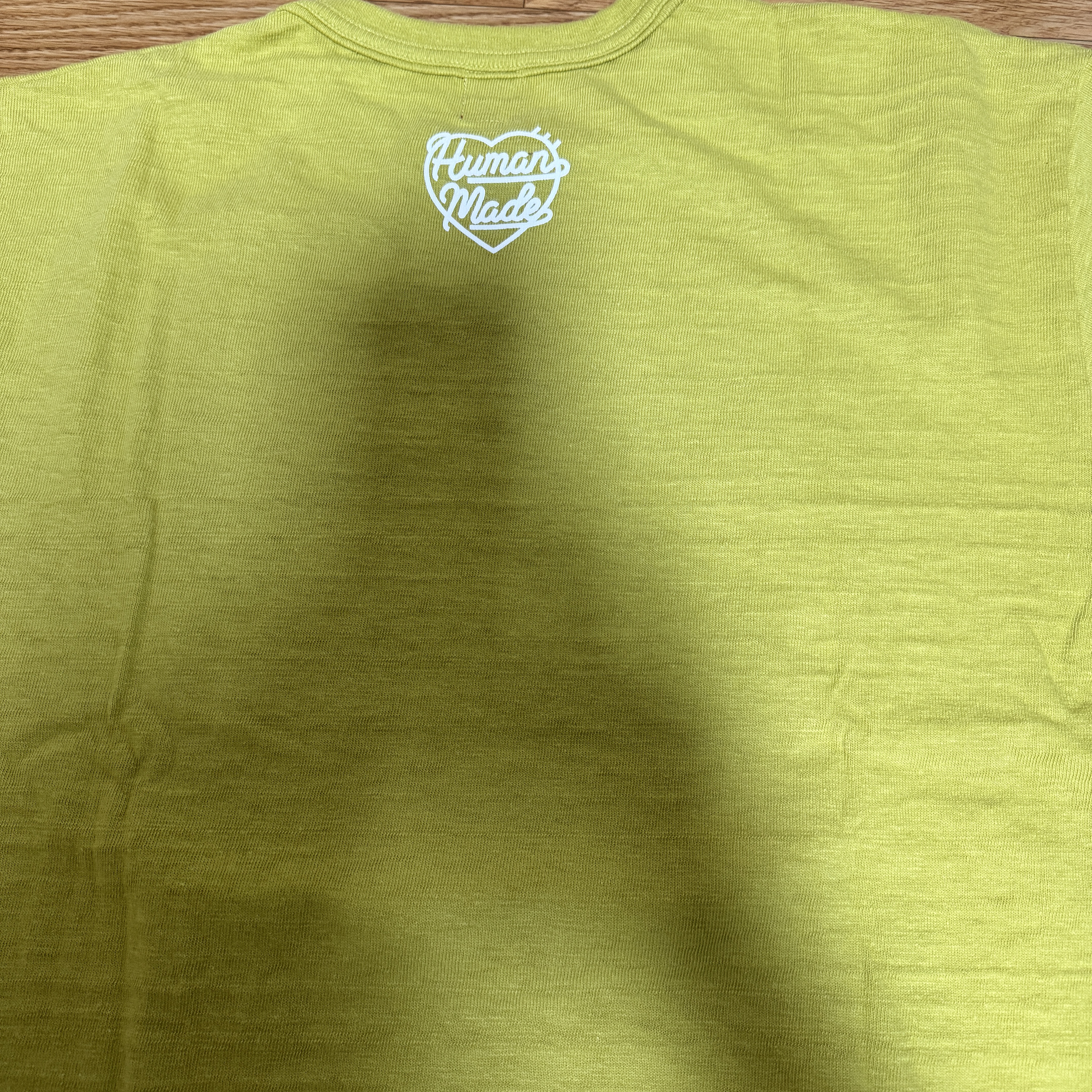 Human Made Color T-Shirt #2 Yellow 착용 스타일 - 2