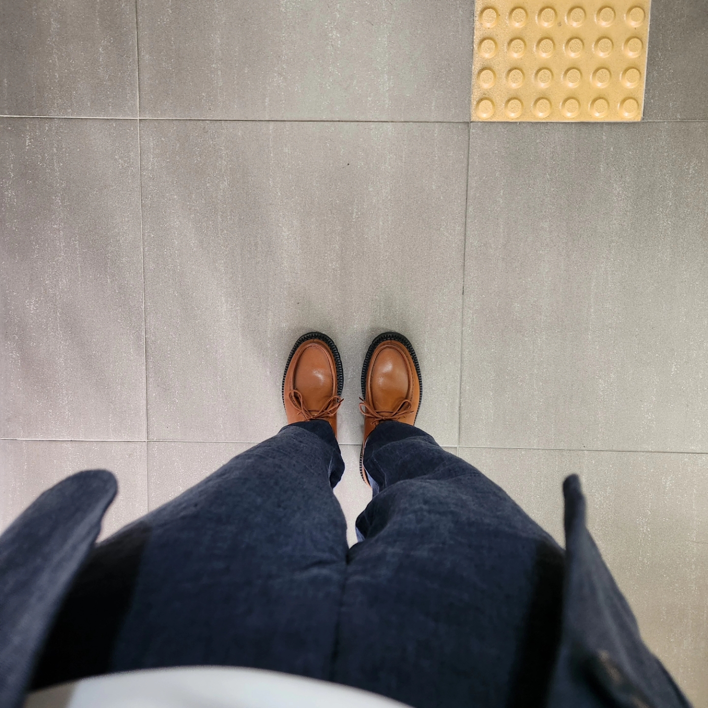 Paraboot Michael Lisse Marron 착용 스타일 - 2
