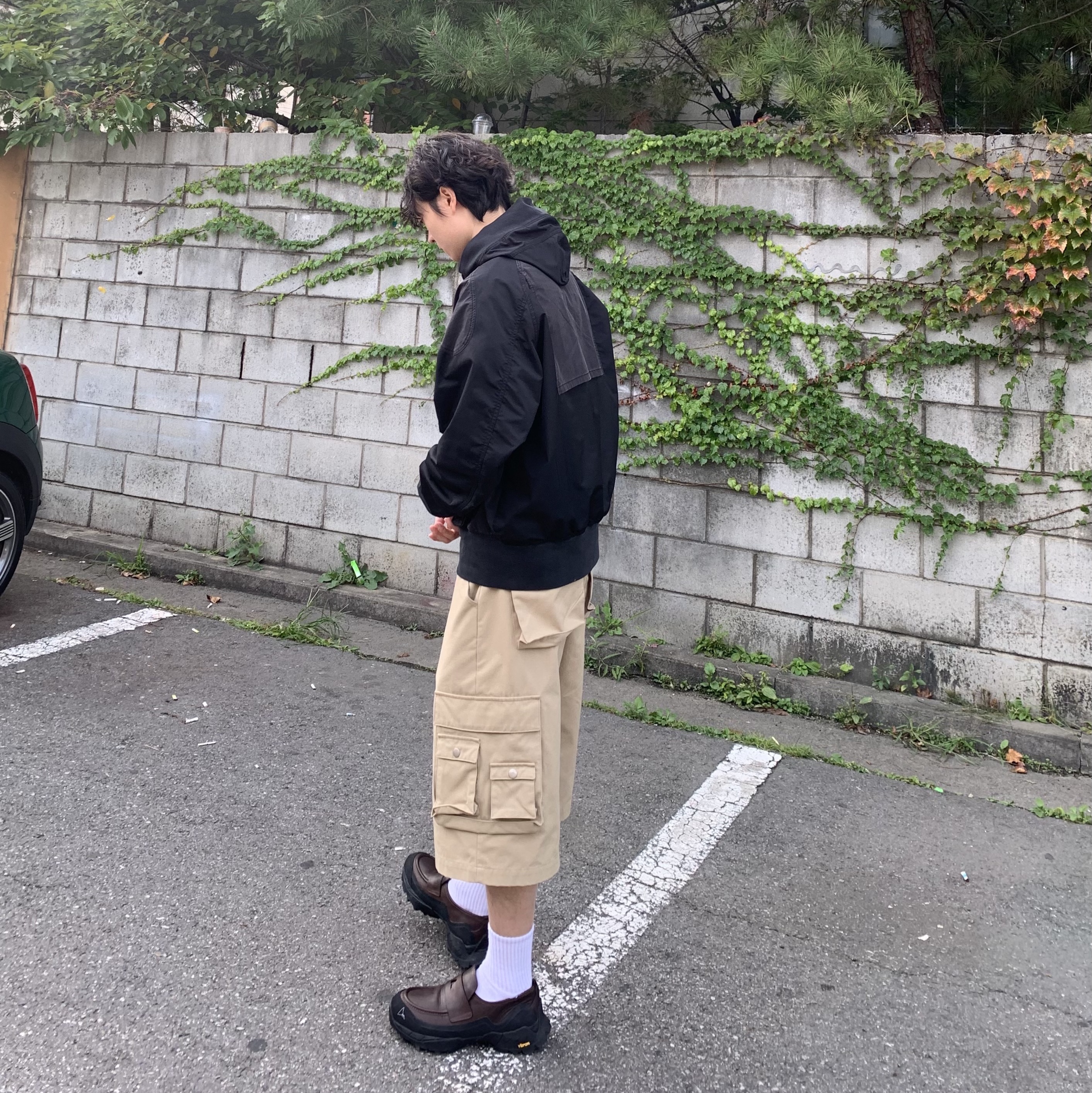 Roa Hiking Loafer Brown 착용 스타일 - 3