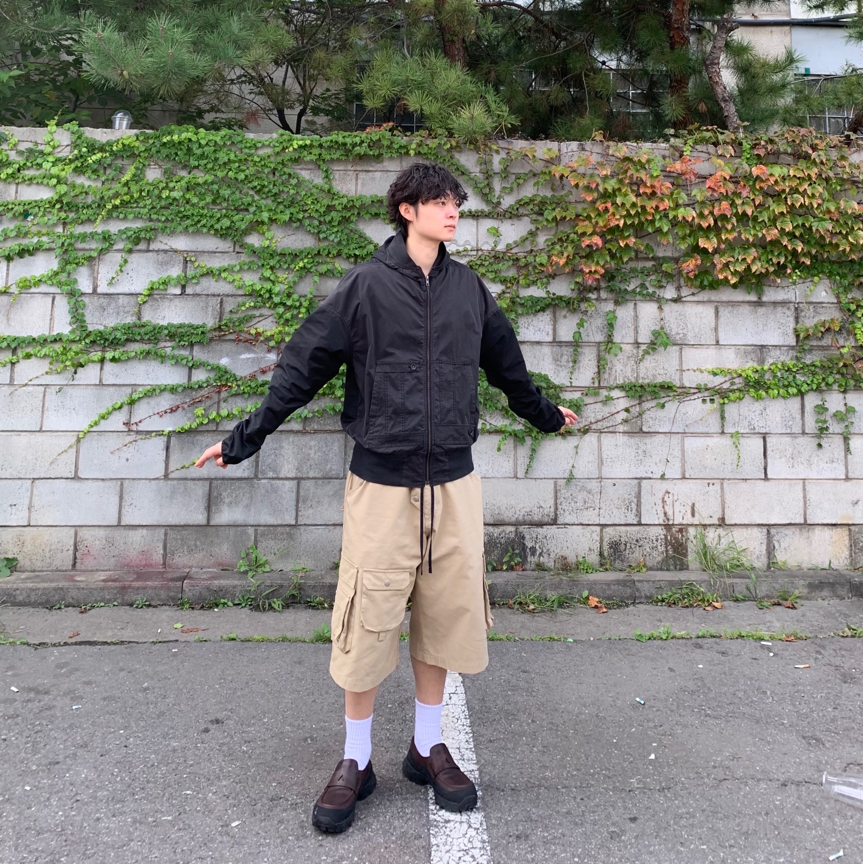 Roa Hiking Loafer Brown 착용 스타일 - 2