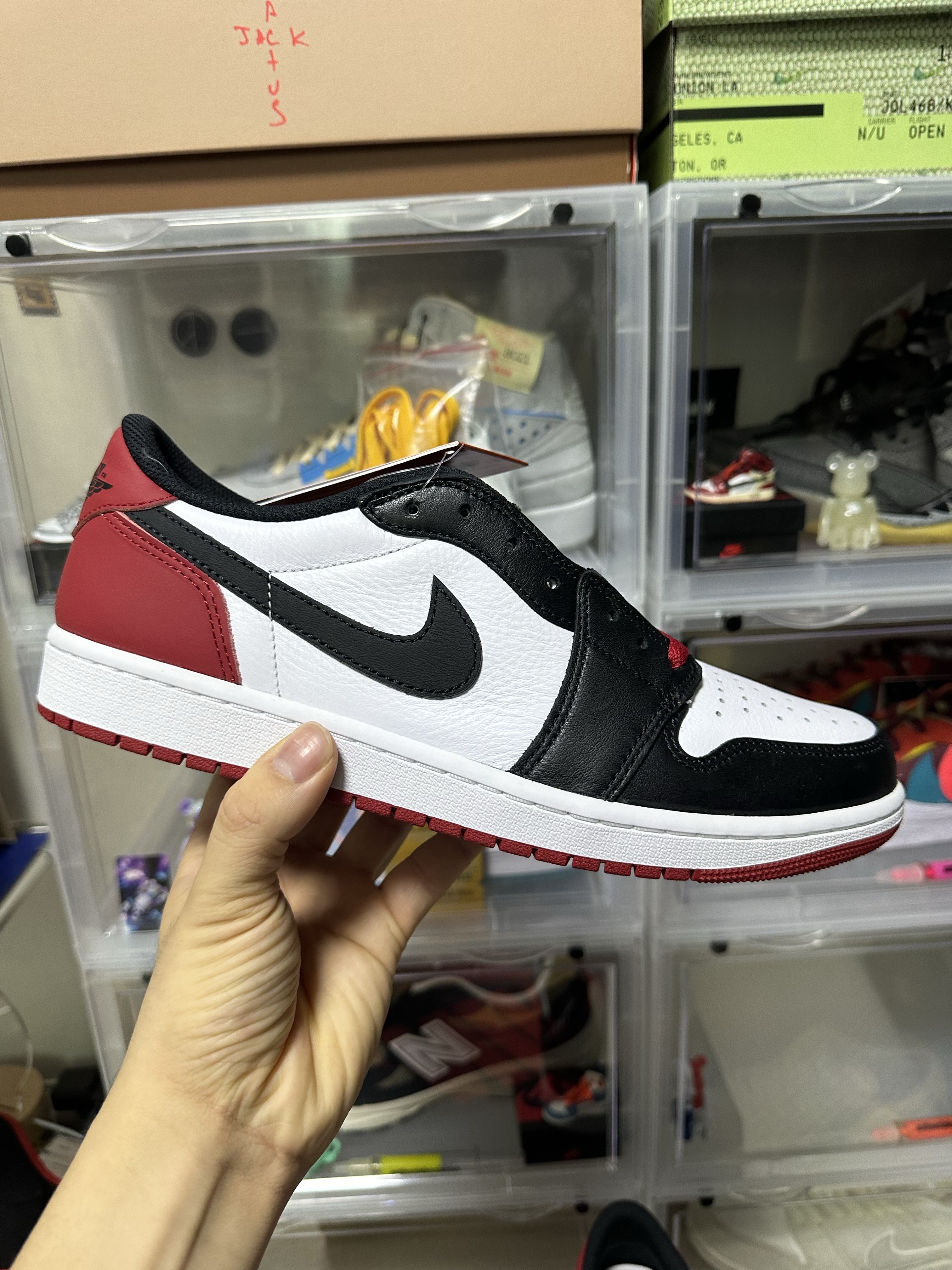Jordan 1 Retro Low OG Black Toe 착용 스타일