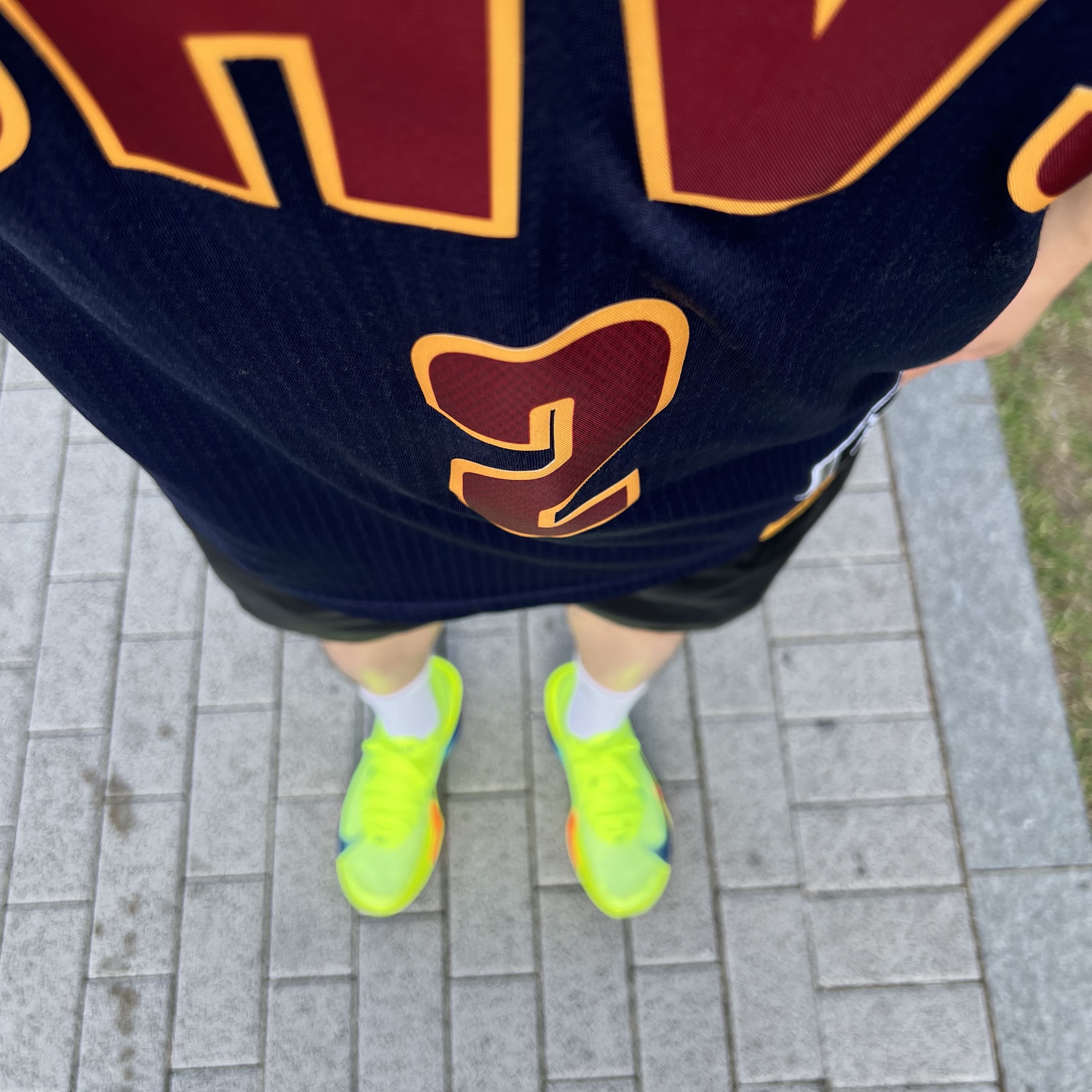 Nike Air Zoom Alphafly Next% 3 Volt 착용 스타일