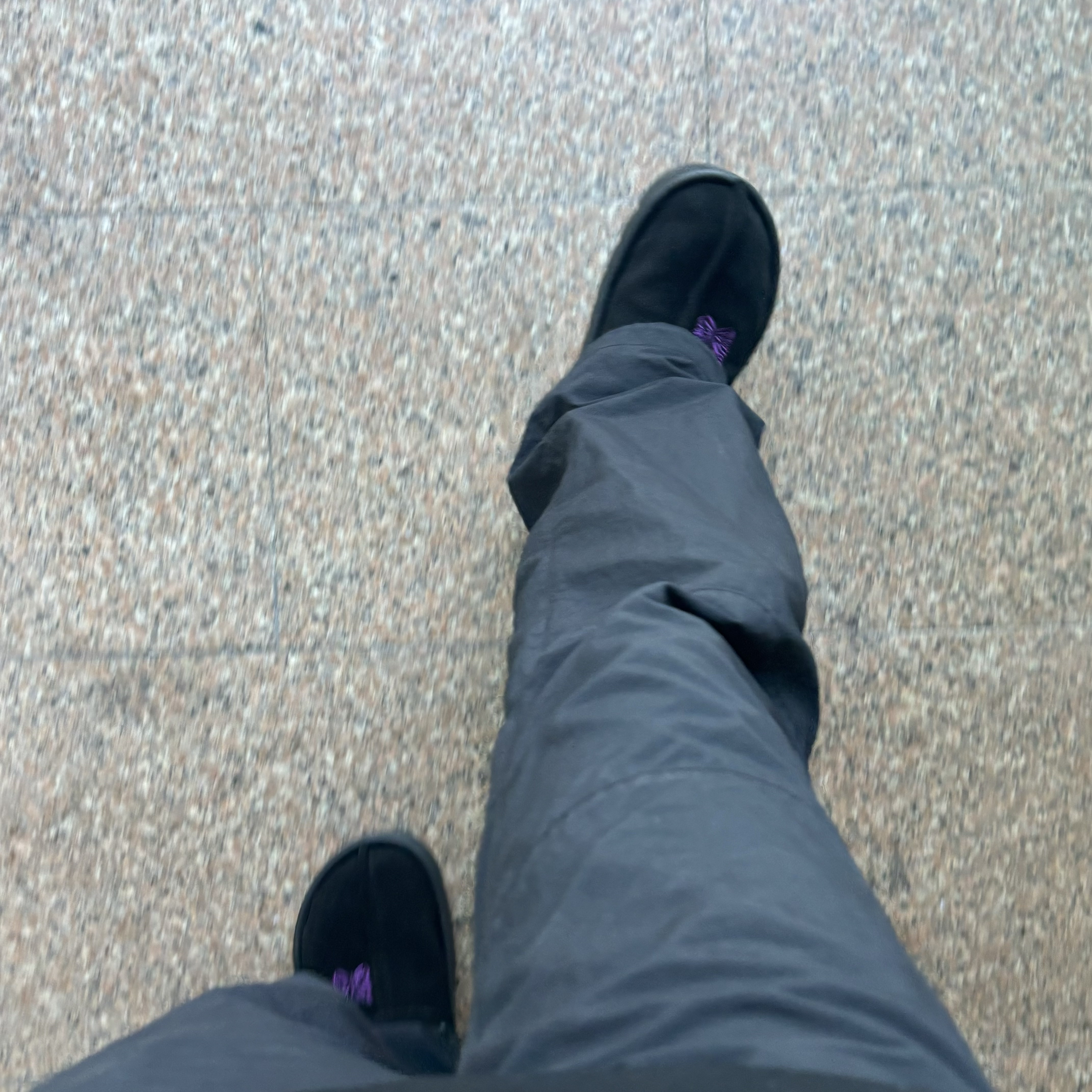 Reebok x Needles Beatnik Black 착용 스타일