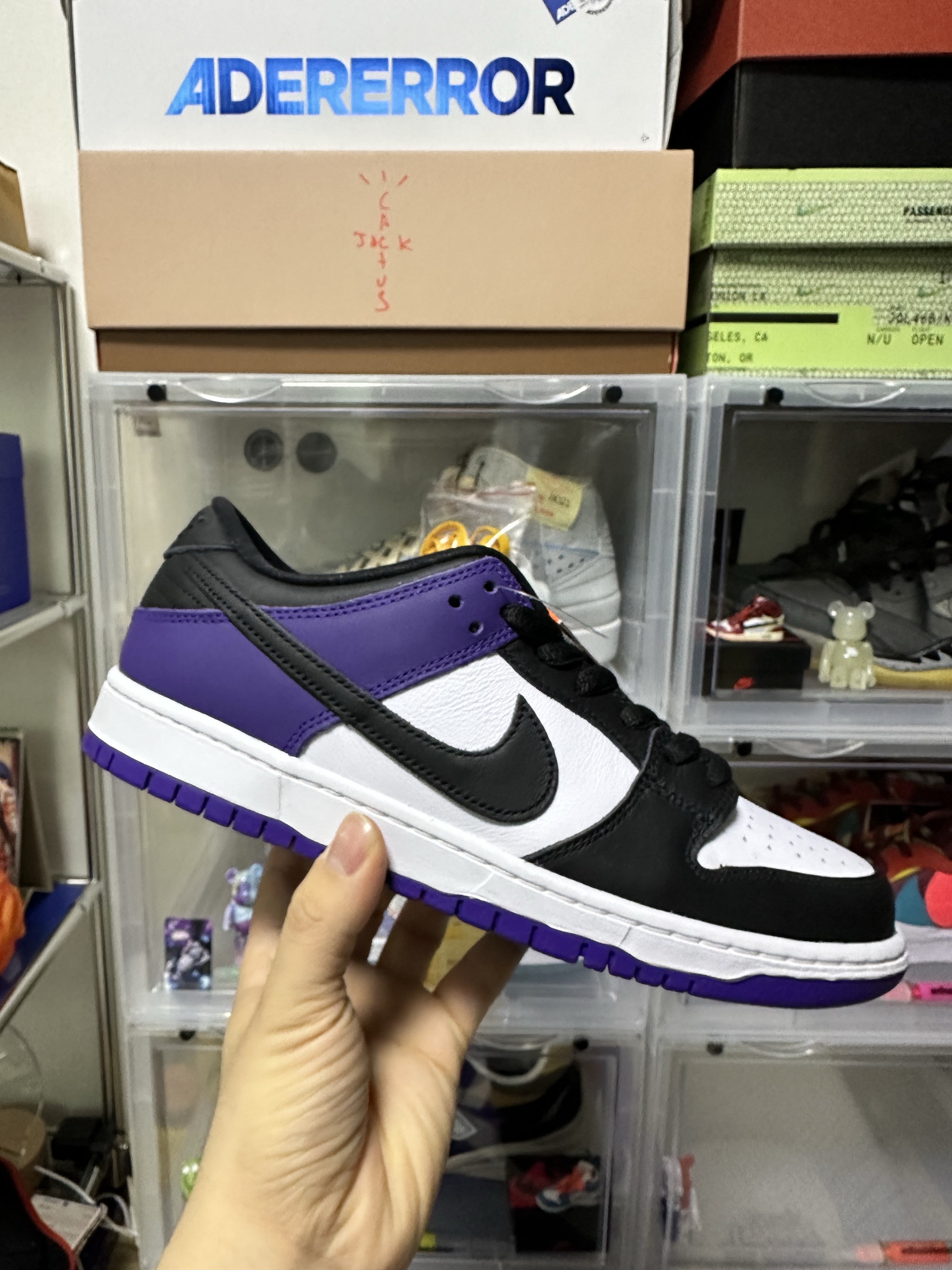 Nike SB Dunk Low Pro Court Purple 착용 스타일