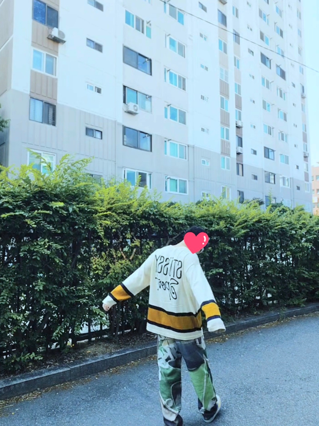 Stussy Hockey Sweater Natural, Stussy Canvas Work Pants Baja Print Multi 착용 스타일 - 2