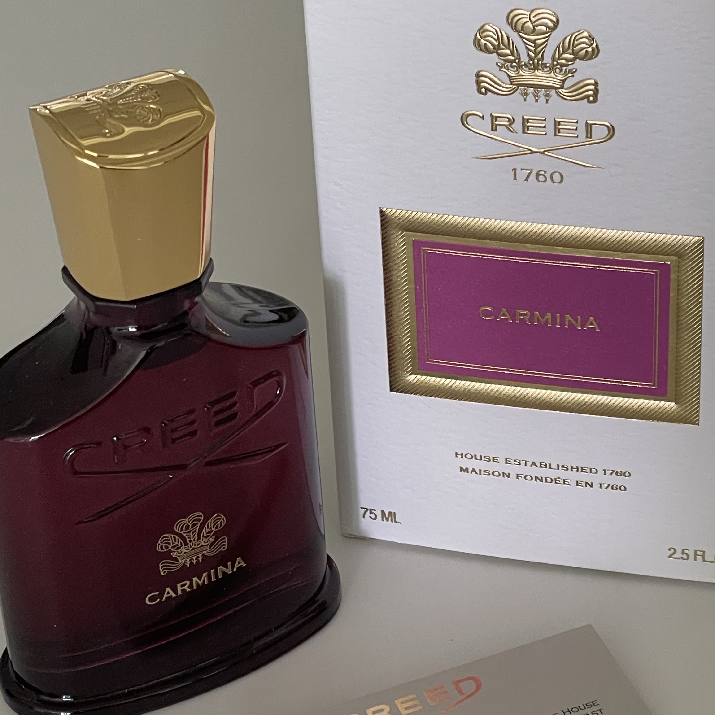 Creed Carmina Eau De Parfum 75ml 착용 스타일