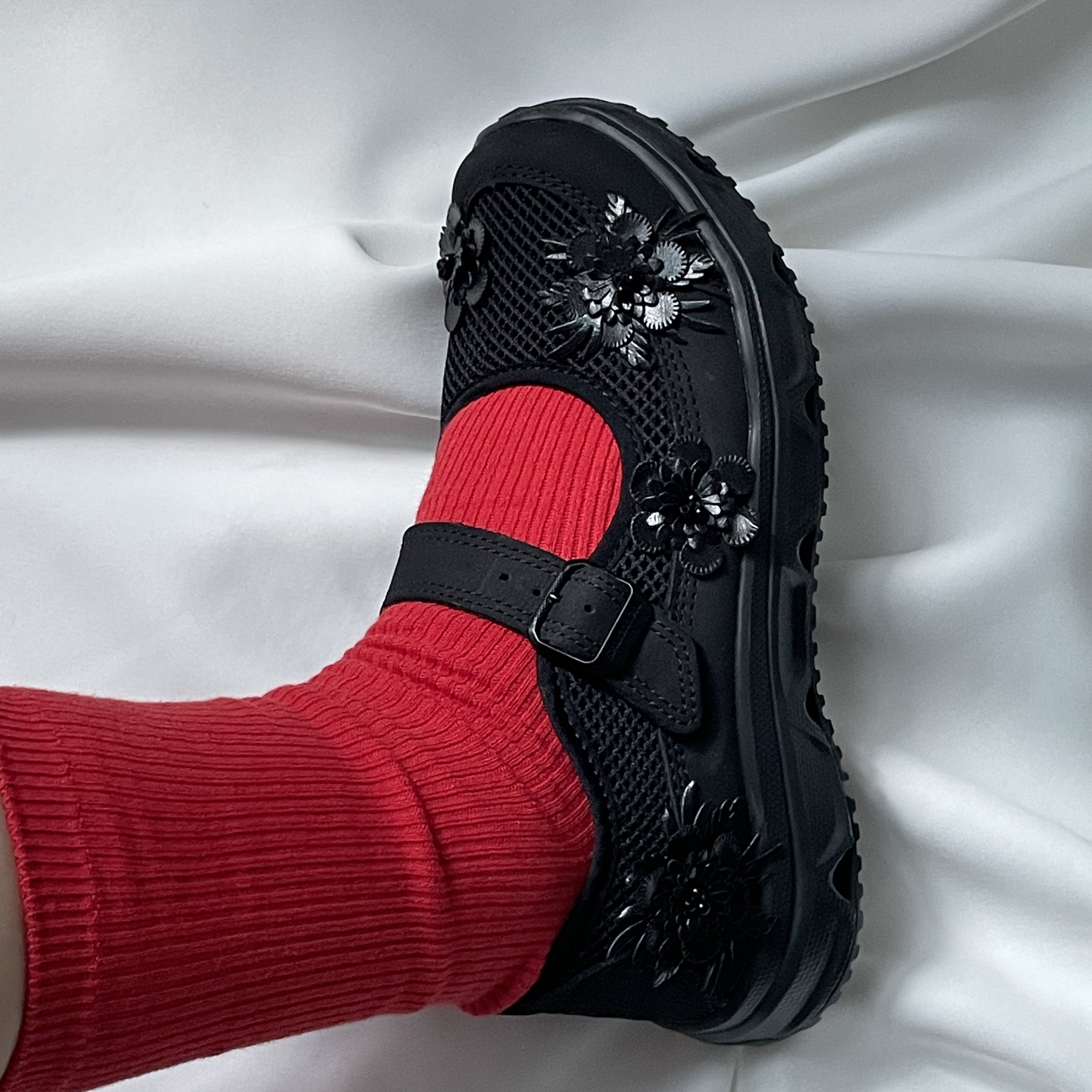 Salomon RX Marie Jeanne Black 착용 스타일 - 1