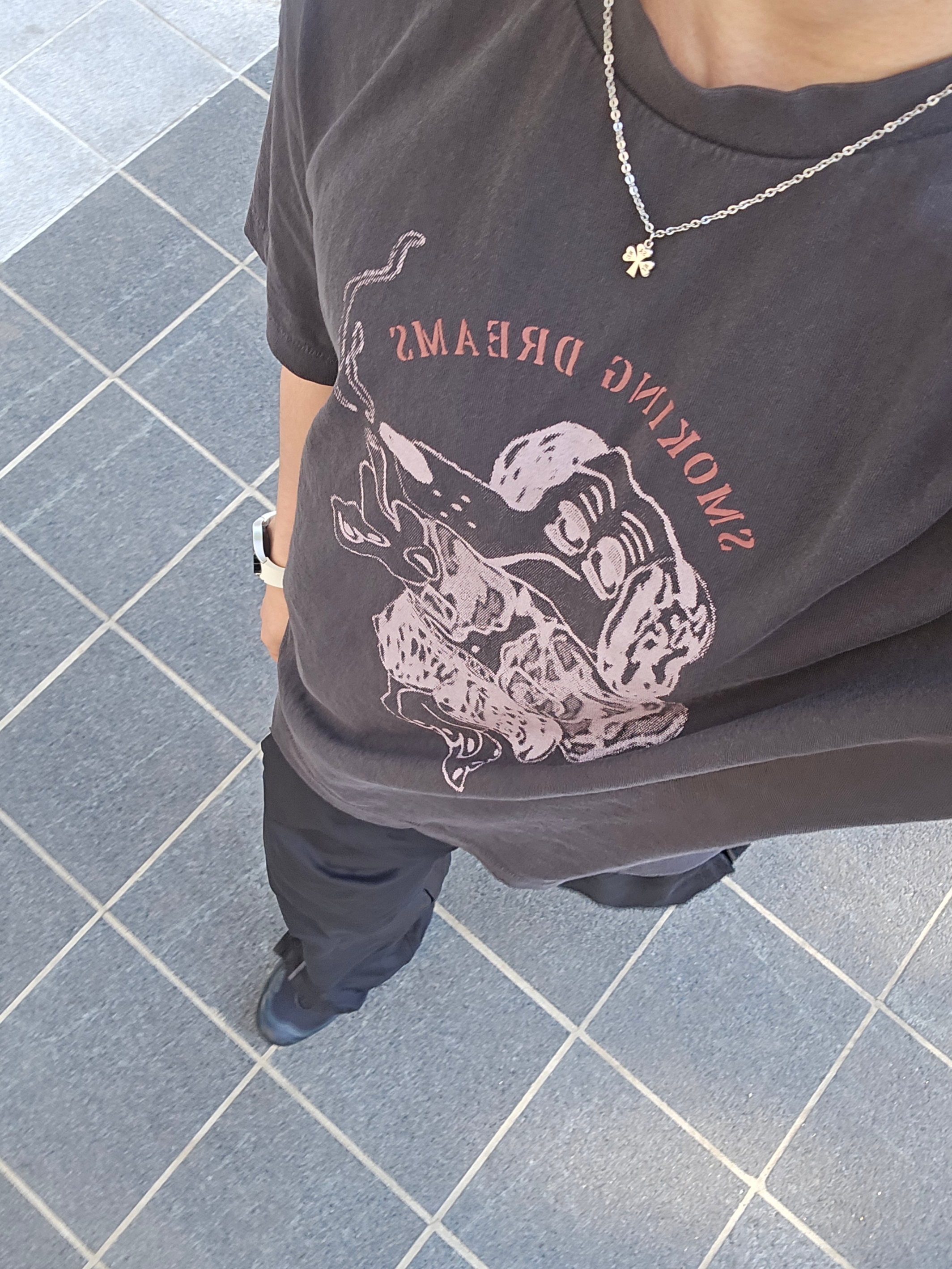 Polyteru 1011 Nylon Track Pants Triple Black - 24SS, Salomon XT-6 ADV Black 착용 스타일 - 1