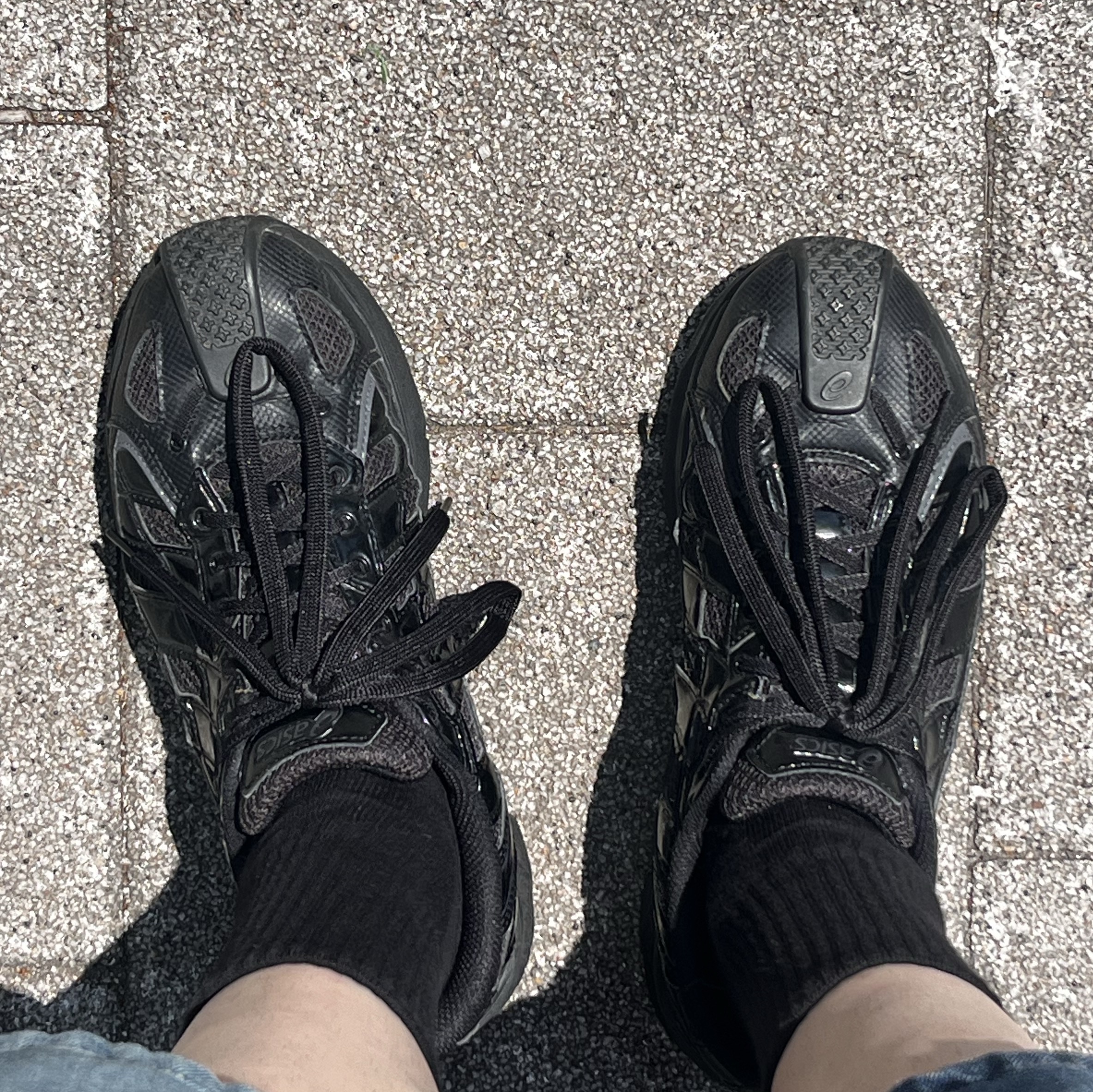 Asics x Kiko Kostadinov Gel-Kiril Black 착용 스타일