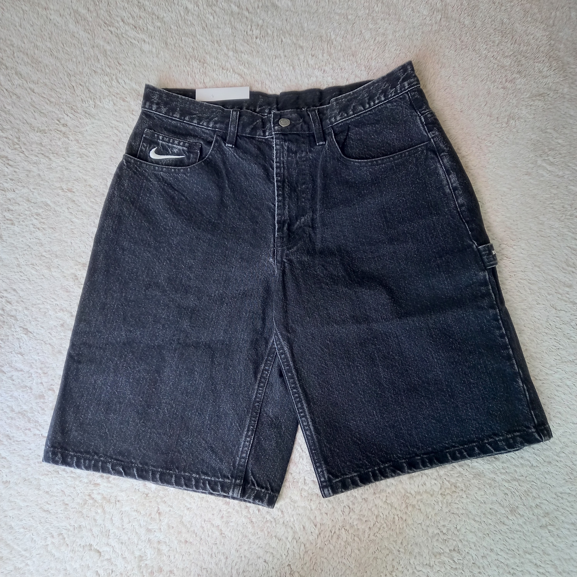 Supreme x Nike Denim Short Black - 24SS 착용 스타일 - 2