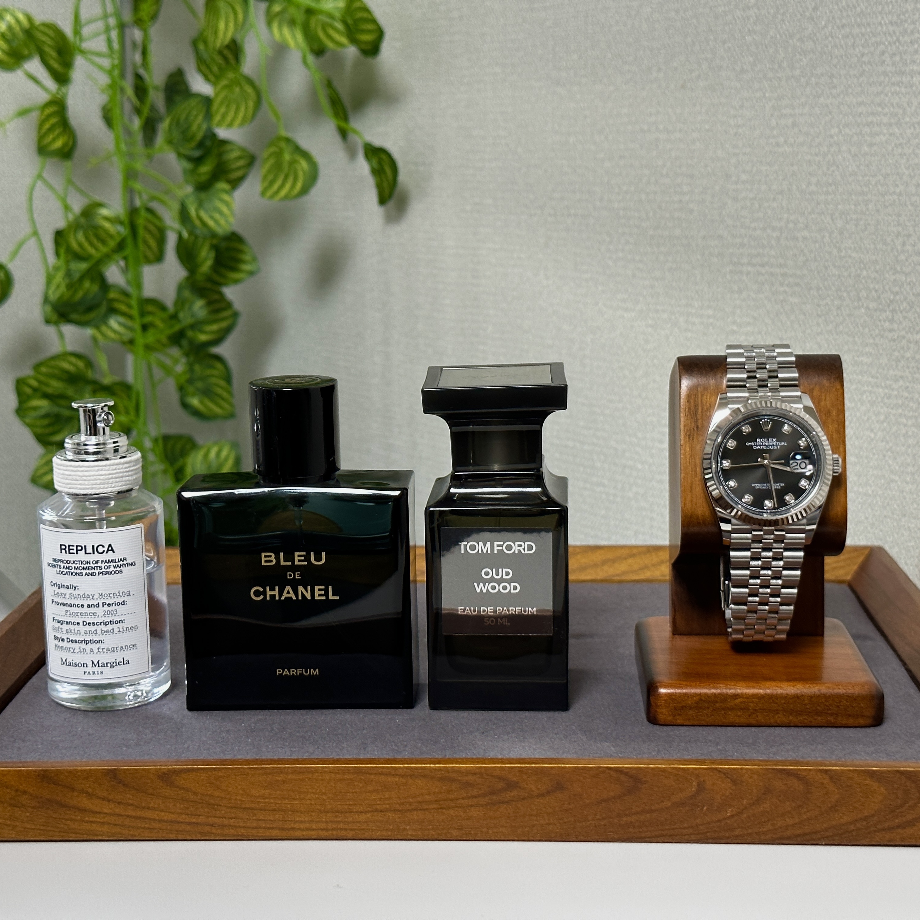 Rolex Datejust 36mm 126234 Bright Black Diamond-Set Jubilee 착용 스타일 - 2