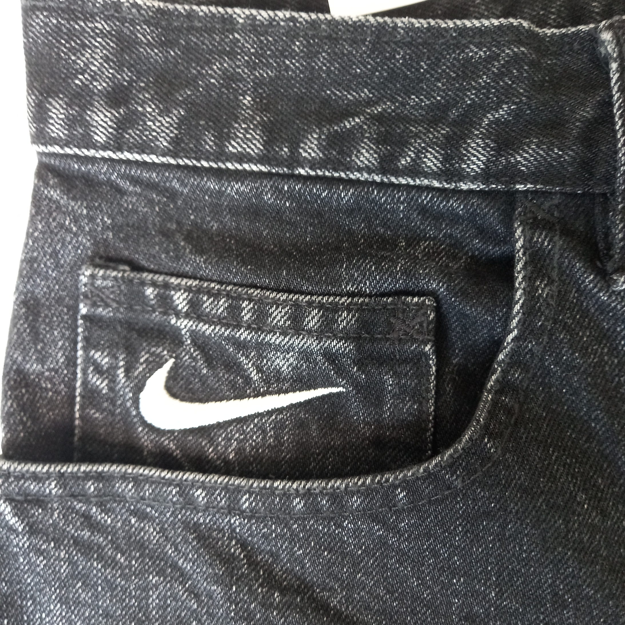 Supreme x Nike Denim Short Black - 24SS 착용 스타일 - 5