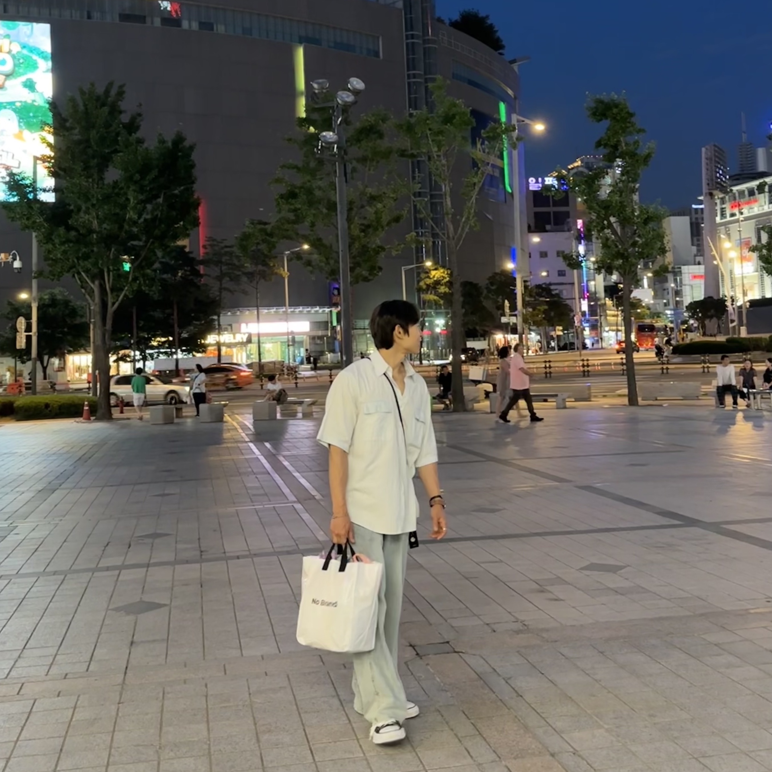 Maison Mihara Yasuhiro Peterson OG Sole Canvas Low Sneakers Black, Polyteru Human Index Index Sweatpants Gray 착용 스타일 - 2