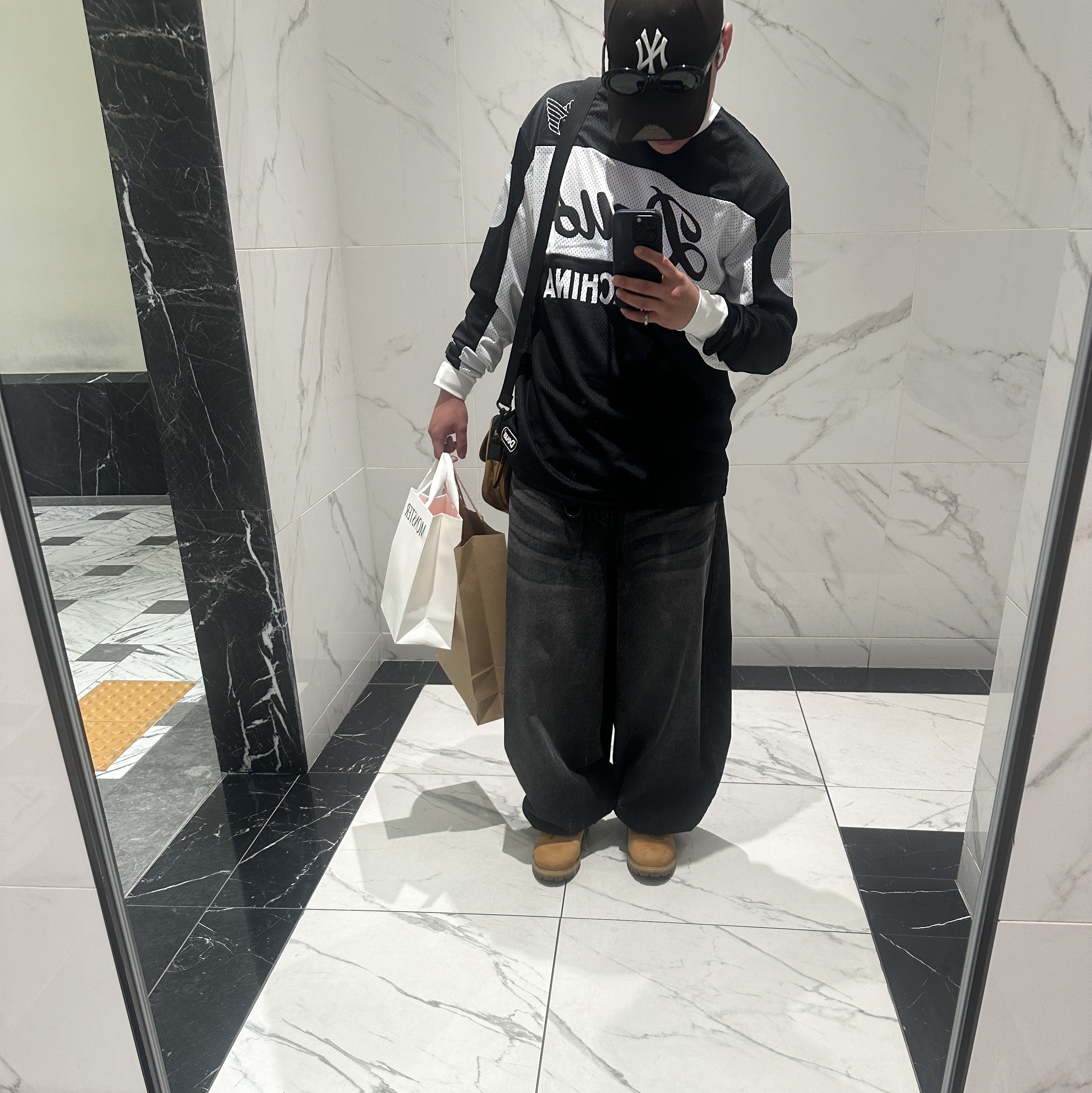 Deus Ex Machina Saber Moto Jersey Black, Timberland Premium 6 inch Waterproof Boot Wheat Nubuck - Wide 착용 스타일 - 2