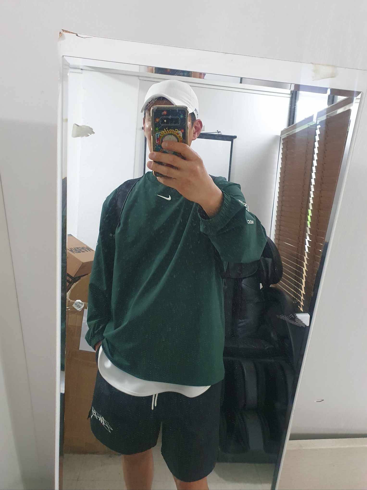 Nike x Drake Nocta Golf Crewneck Top Green - US/EU 착용 스타일