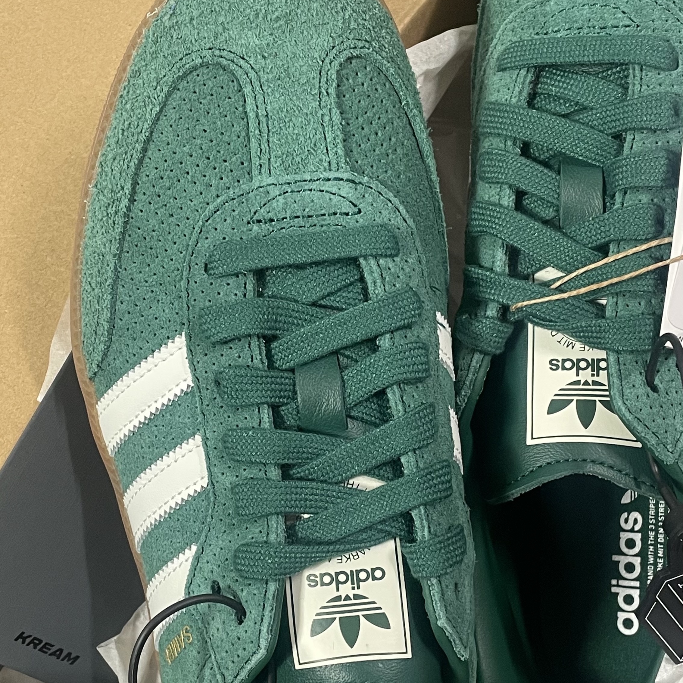 Adidas Samba OG Collegiate Green 착용 스타일