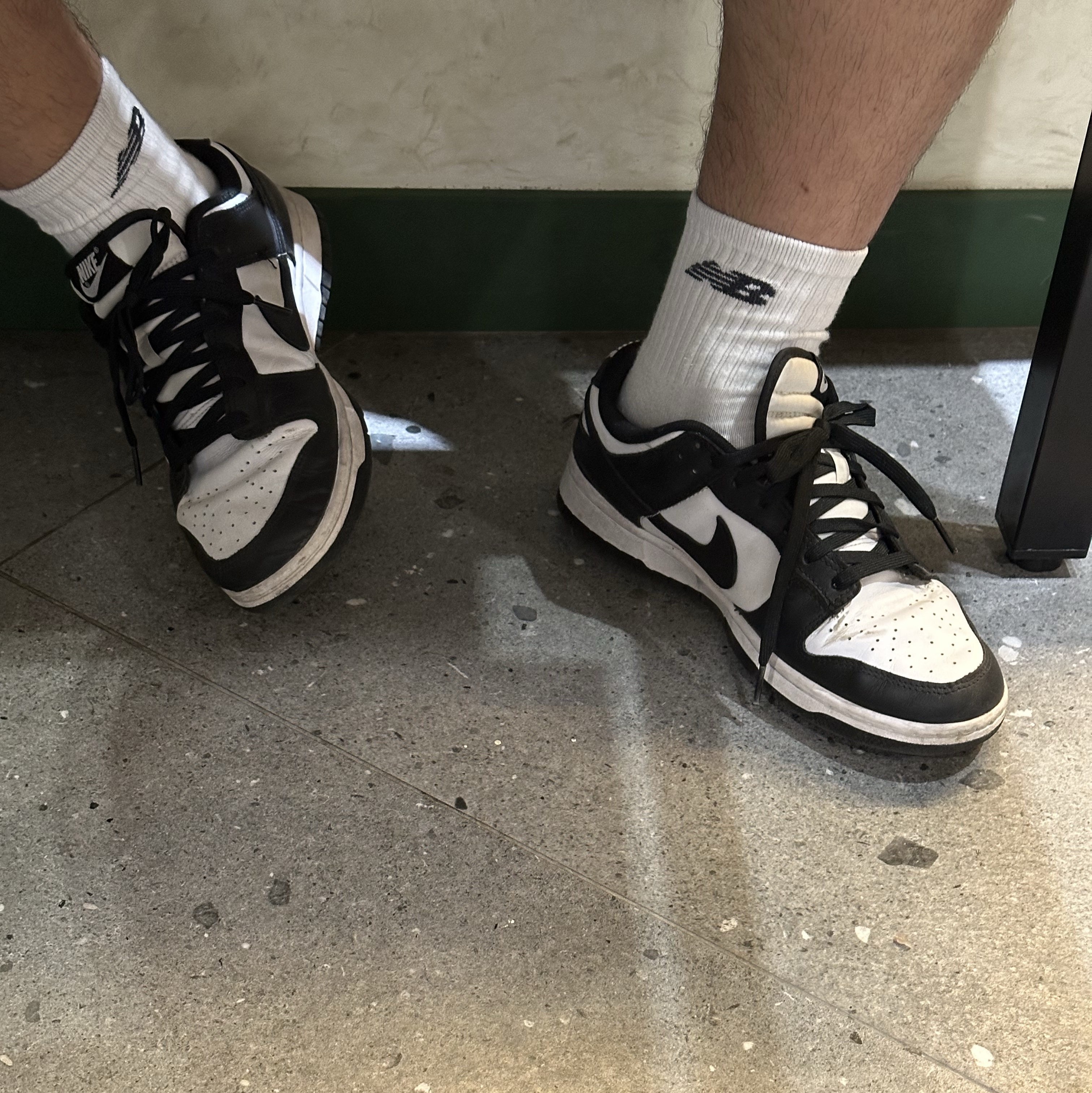 Nike Dunk Low Retro Black 착용 스타일