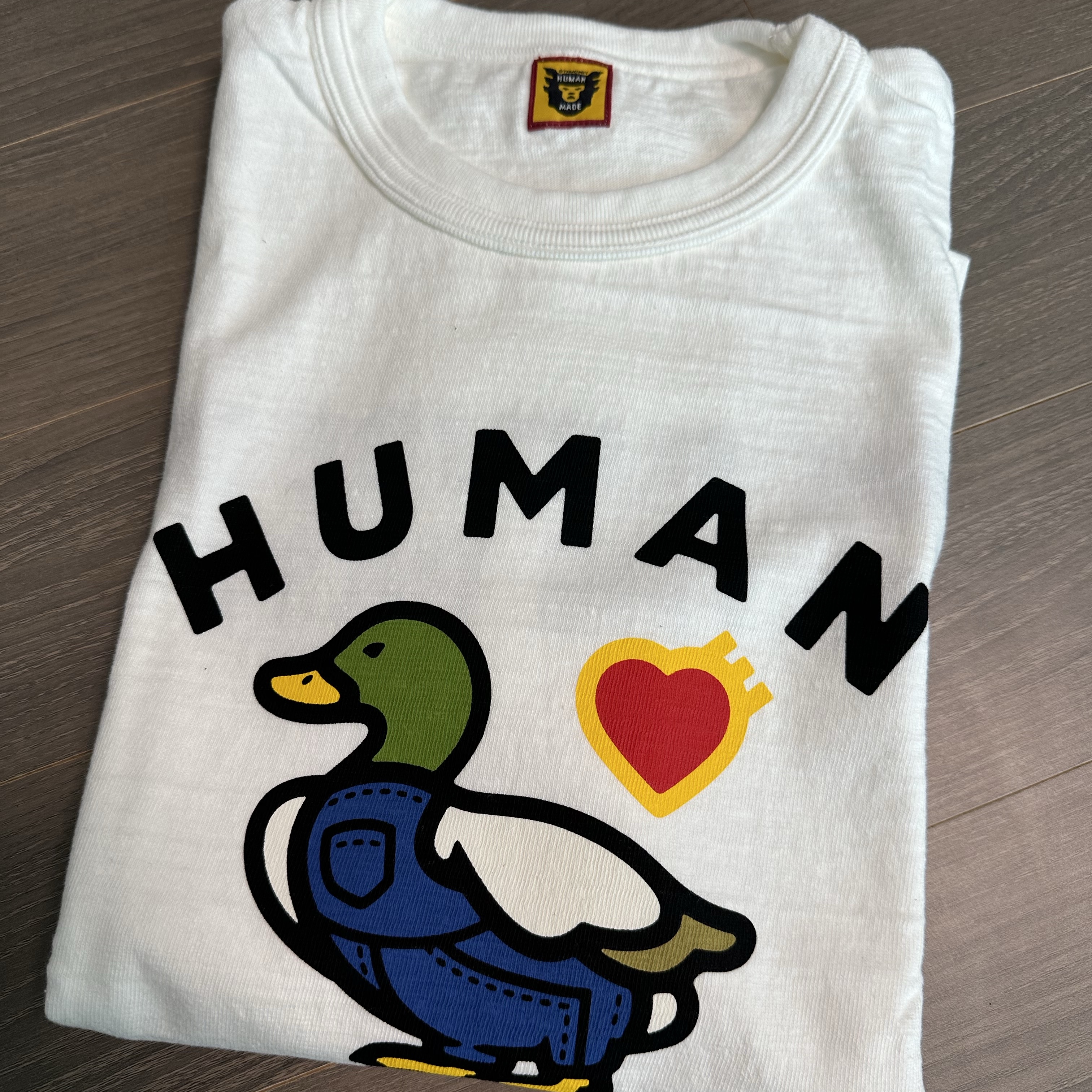 Human Made Graphic T-Shirt #05 White 착용 스타일