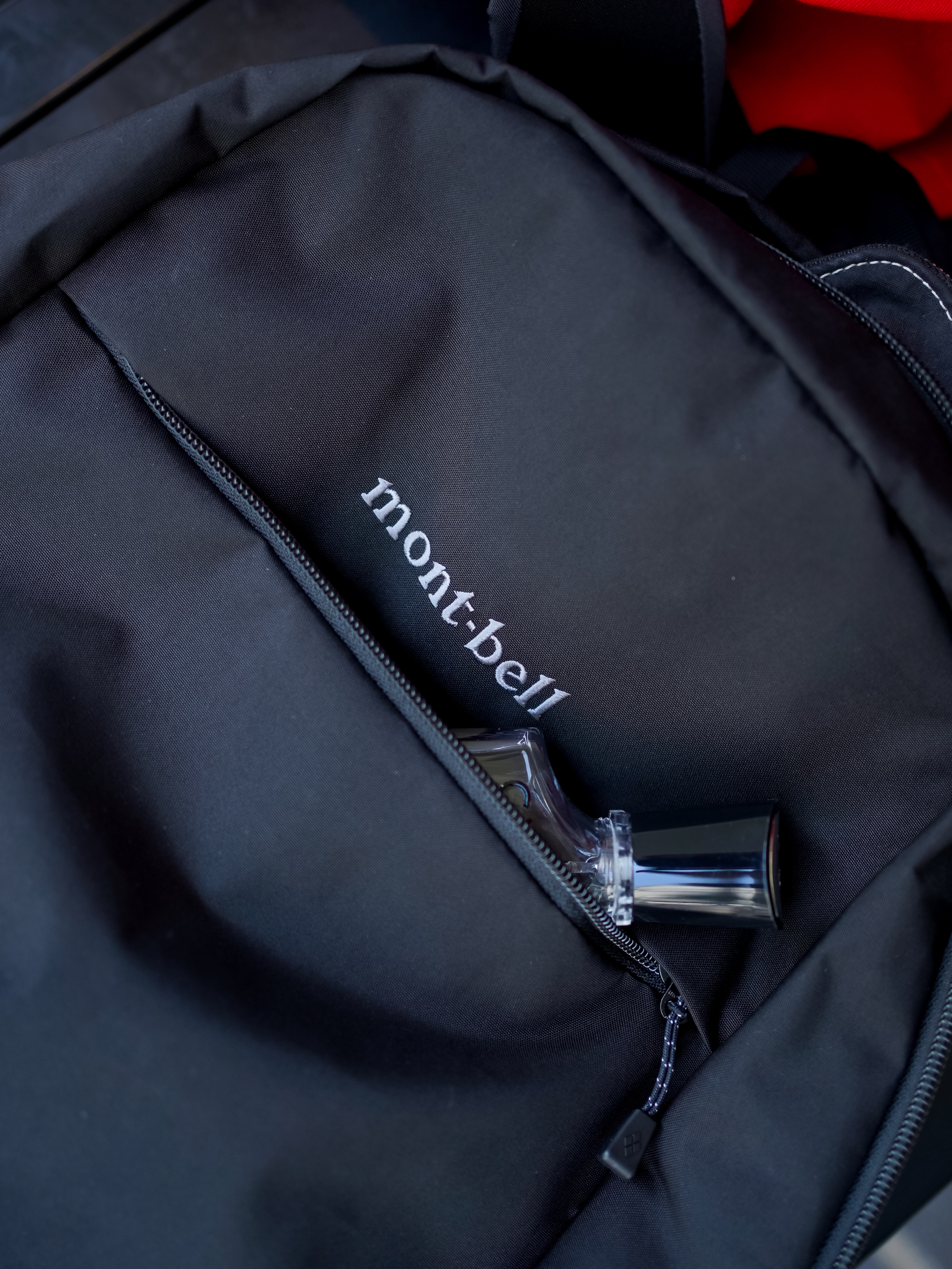 Montbell Pocketable Light Pack 18 Black, Supreme x Bless Sweatpant Jean Heather Grey - 23FW 착용 스타일 - 6