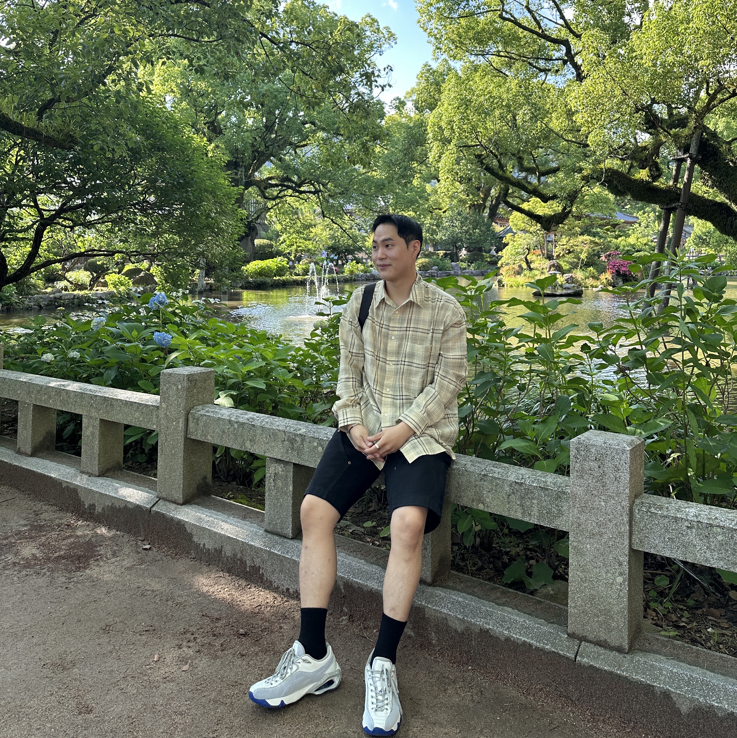 Asics x Kiko Kostadinov Novalis Gel-Teremoa Snow White Asics Blue 착용 스타일