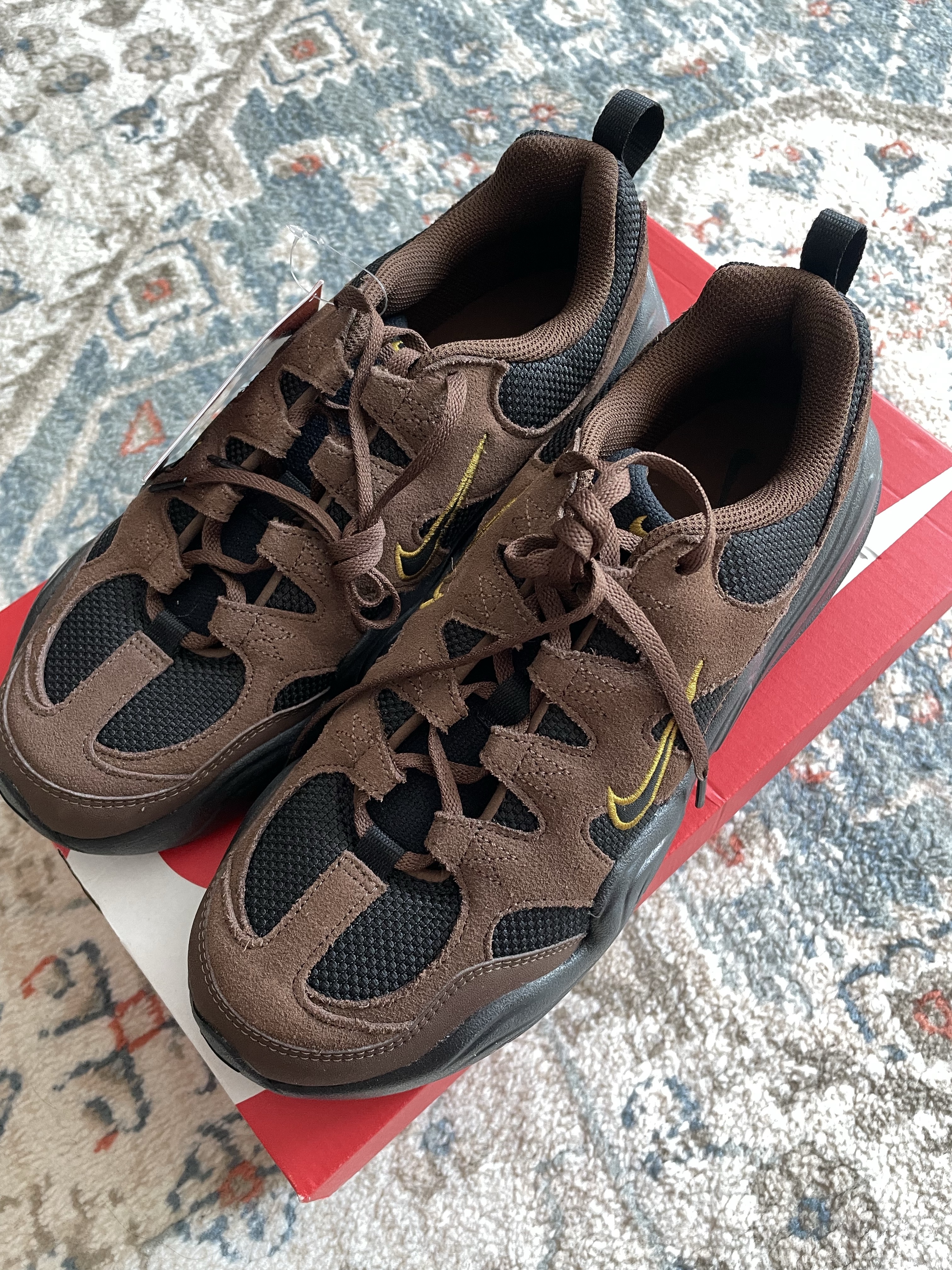 Nike Tech Hera Cacao Wow Bronzine 착용 스타일 - 4